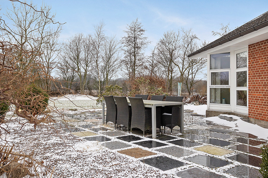 Fremhævet terrasse billede i fuldskærmstilstand. Billede af Ladelundvej 63, Malt, 6600 Vejen