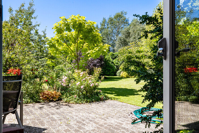 Fremhævet terrasse billede i fuldskærmstilstand. Billede af Pibervejen 1, Gimlinge, 4200 Slagelse