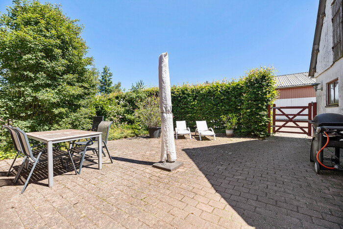 Fremhævet terrasse billede i fuldskærmstilstand. Billede af Pibervejen 1, Gimlinge, 4200 Slagelse