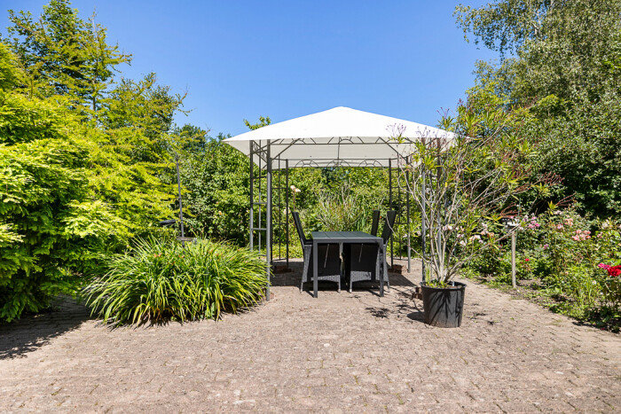 Fremhævet terrasse billede i fuldskærmstilstand. Billede af Pibervejen 1, Gimlinge, 4200 Slagelse