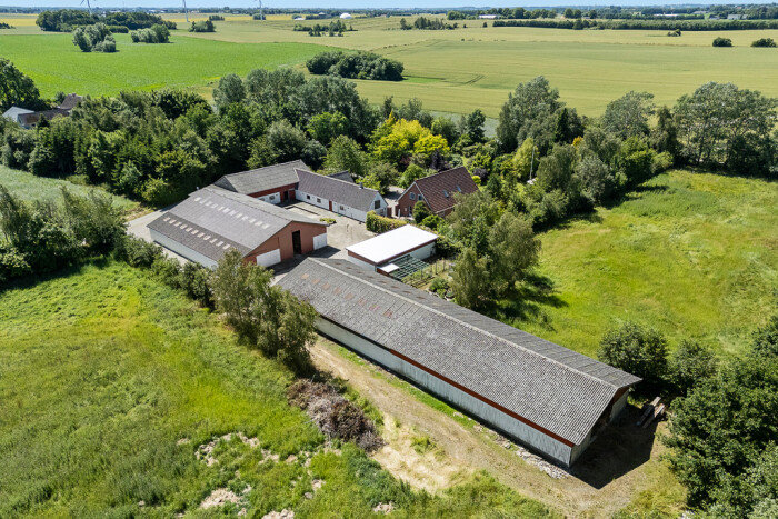 Fremhævet luftfoto billede i fuldskærmstilstand. Billede af Pibervejen 1, Gimlinge, 4200 Slagelse