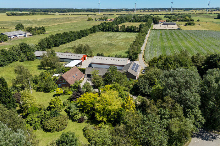 Fremhævet luftfoto billede i fuldskærmstilstand. Billede af Pibervejen 1, Gimlinge, 4200 Slagelse