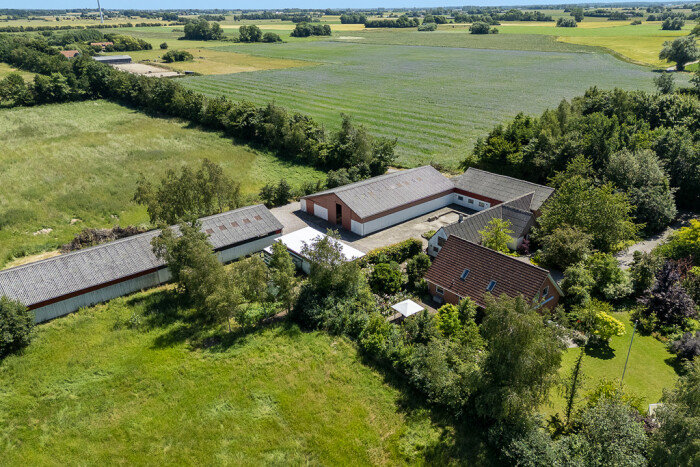 Fremhævet luftfoto billede i fuldskærmstilstand. Billede af Pibervejen 1, Gimlinge, 4200 Slagelse