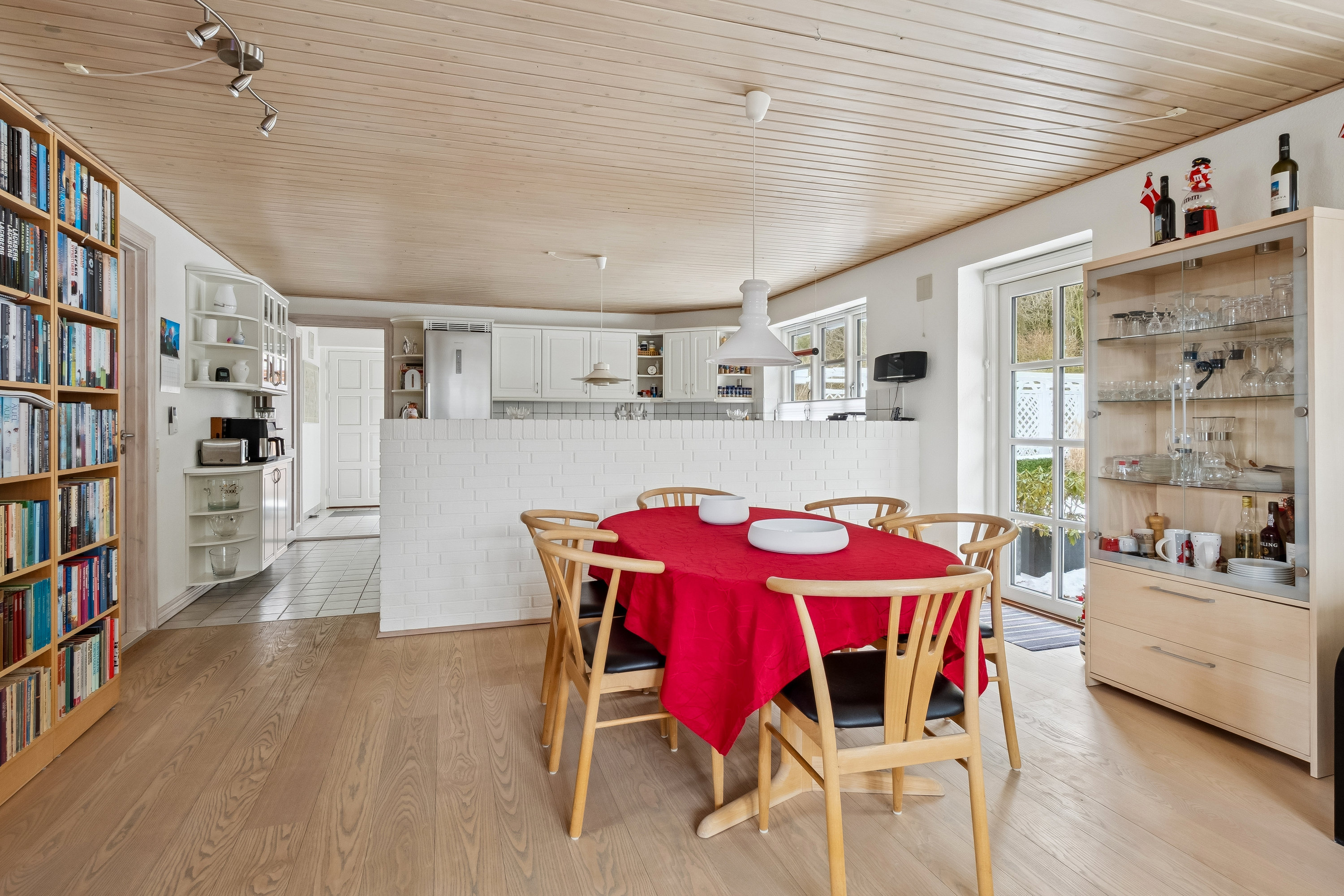 Fremhævet spisestue billede i fuldskærmstilstand. Billede af Pilkærvej 24, Vridsted, 7800 Skive