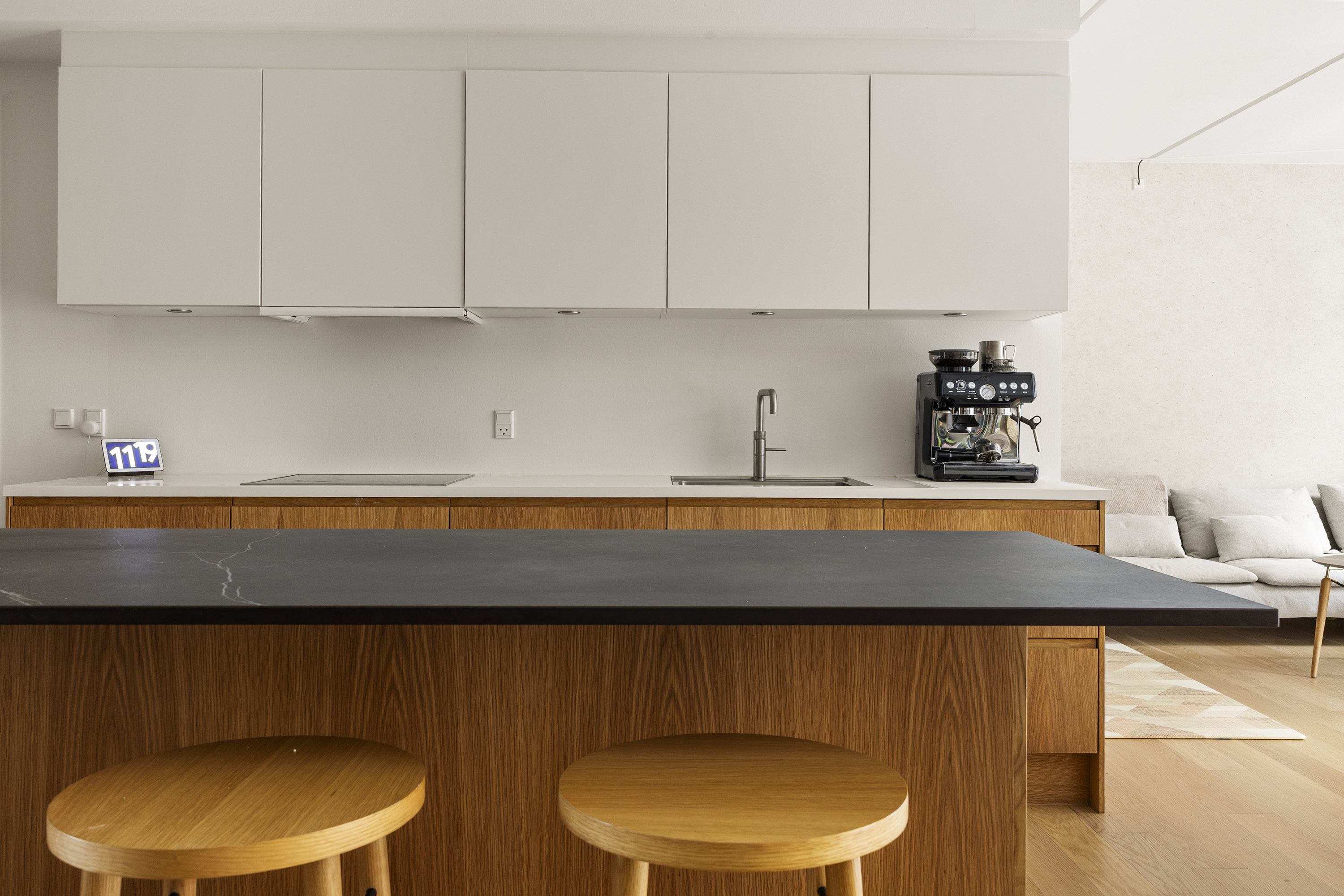 Fremhævet køkken billede i fuldskærmstilstand. Billede af Bag Elefanterne 31, 2. 1., 1799 København V