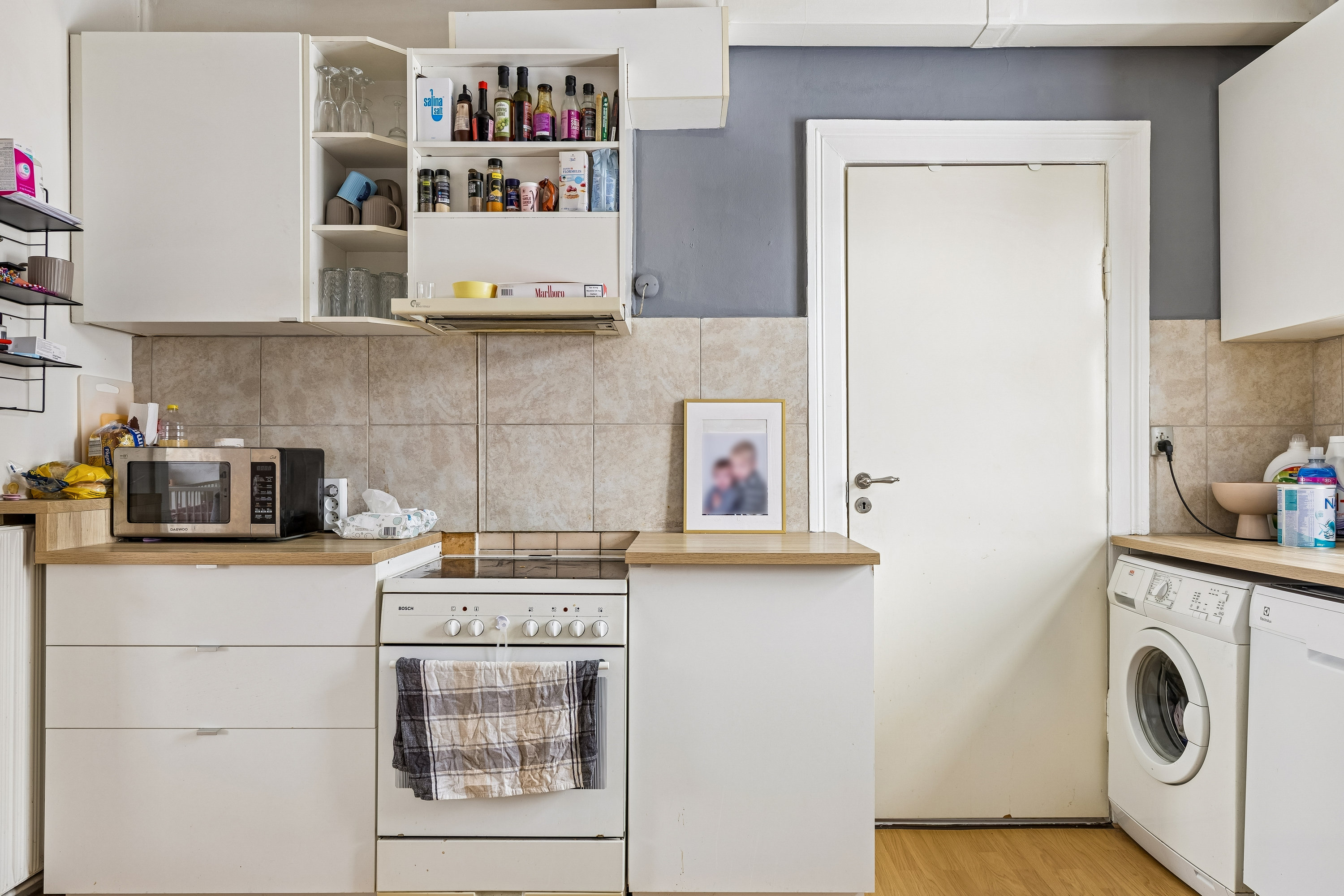 Fremhævet køkken billede i fuldskærmstilstand. Billede af Hovedgaden 47, 4520 Svinninge