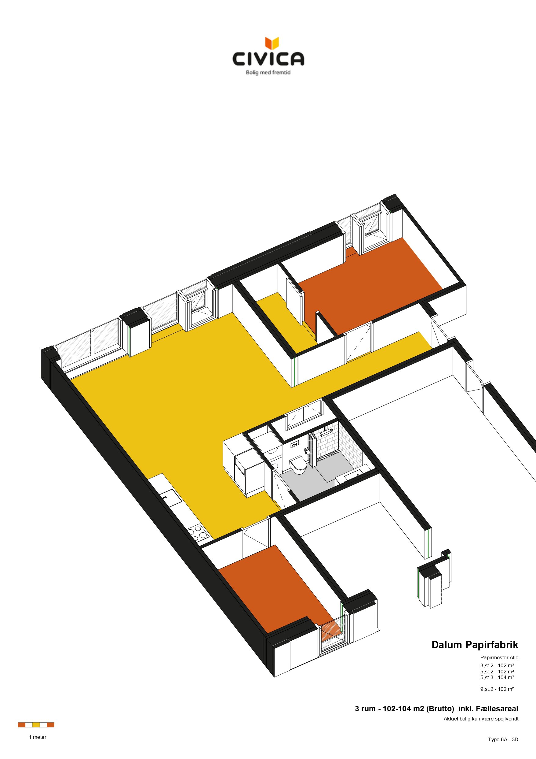 Plantegninger billede af Papirmester Allé 3, st.. 2., Dalum, 5250 Odense SV