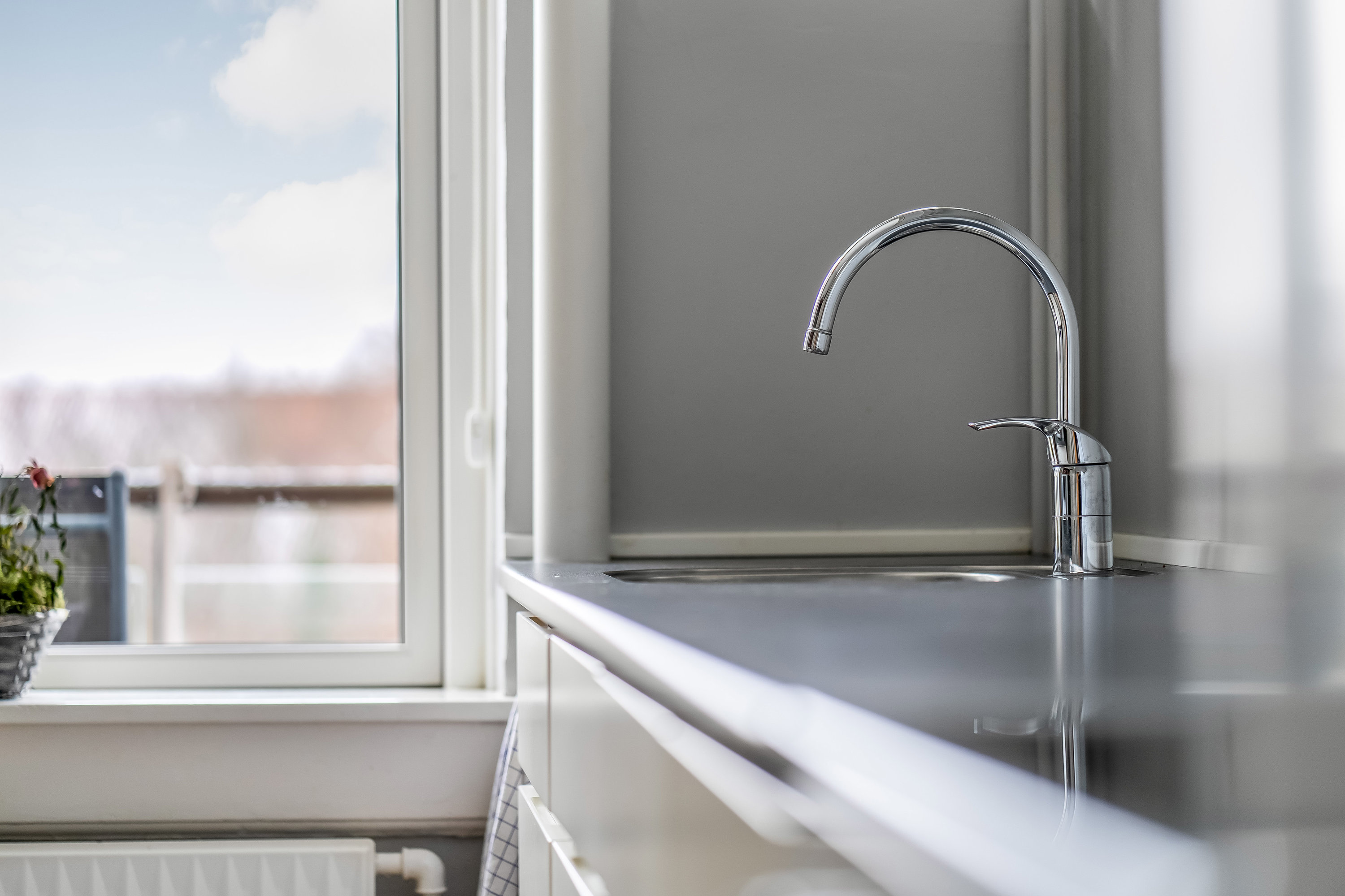 Fremhævet køkken billede i fuldskærmstilstand. Billede af Hansensvej 18, st.. th., 3400 Hillerød