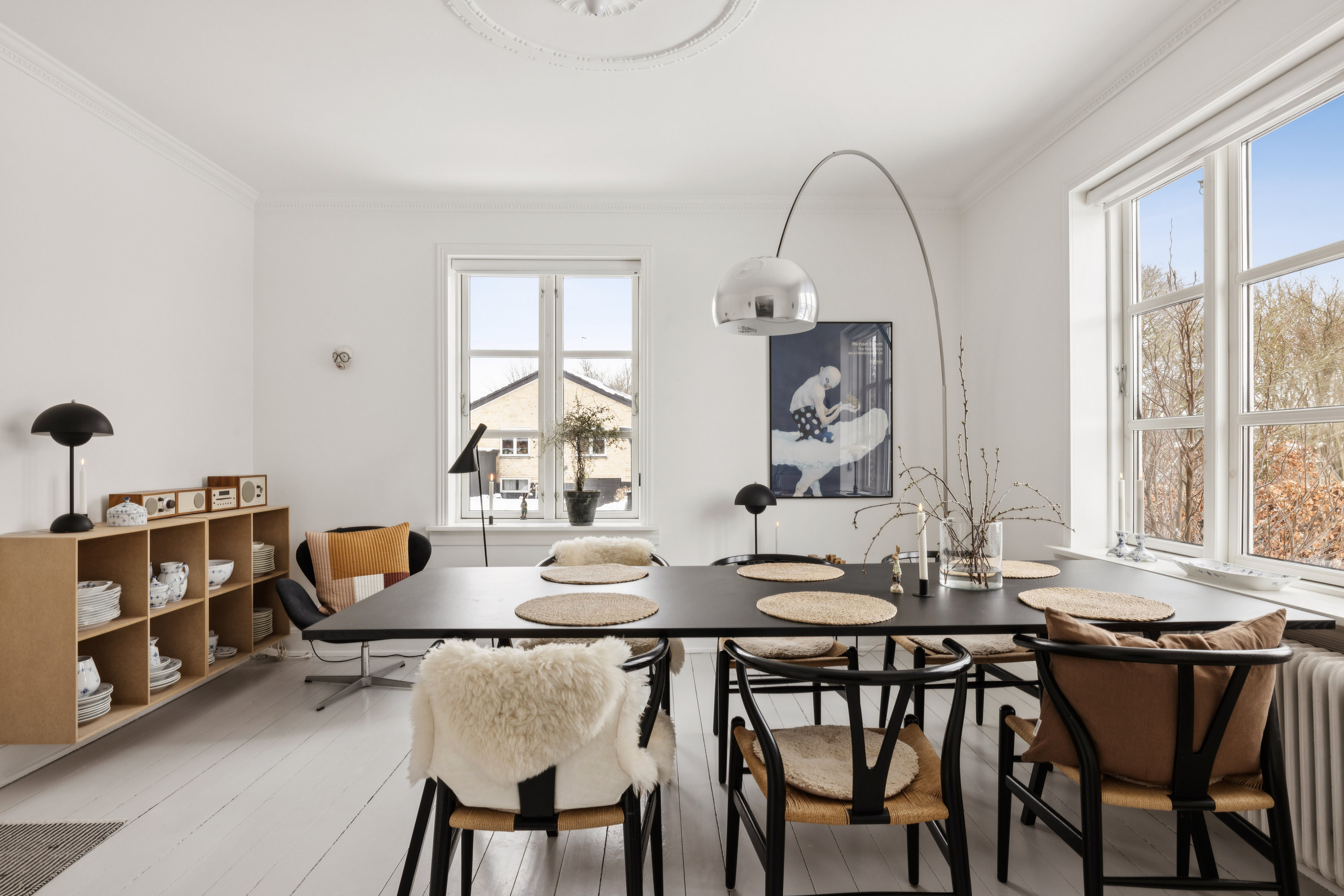 Fremhævet spisestue billede i fuldskærmstilstand. Billede af Egevej 3, 8800 Viborg