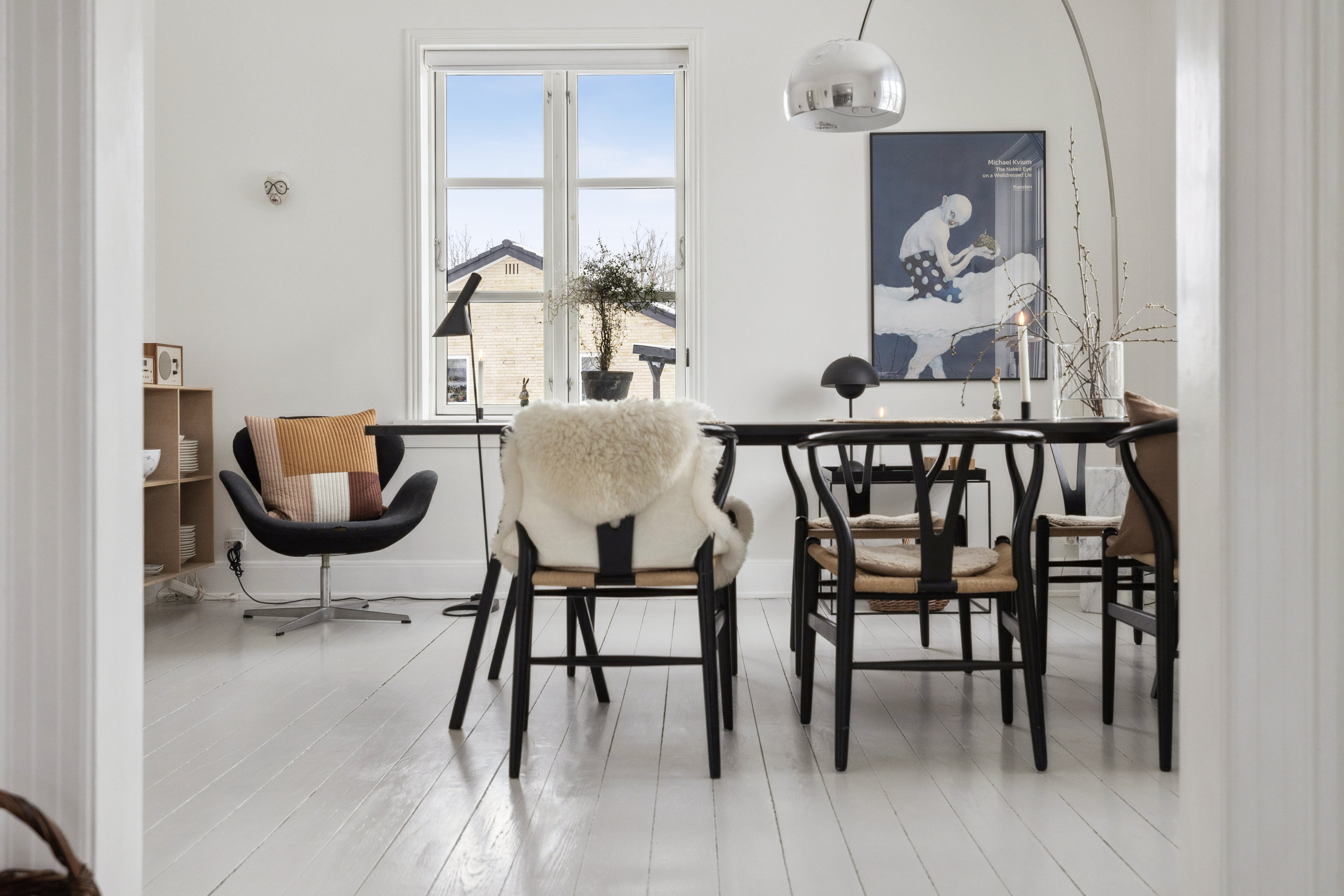 Fremhævet spisestue billede i fuldskærmstilstand. Billede af Egevej 3, 8800 Viborg