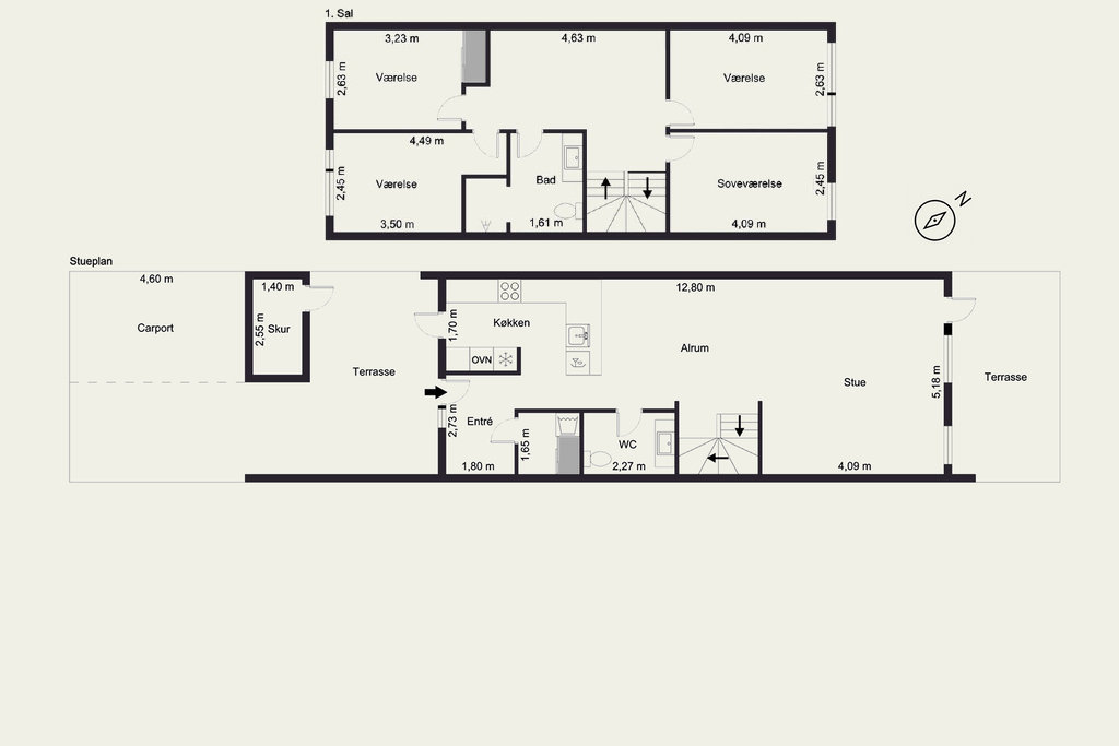 Plantegninger billede af Beddingen 53, Skudehavnen, 7100 Vejle