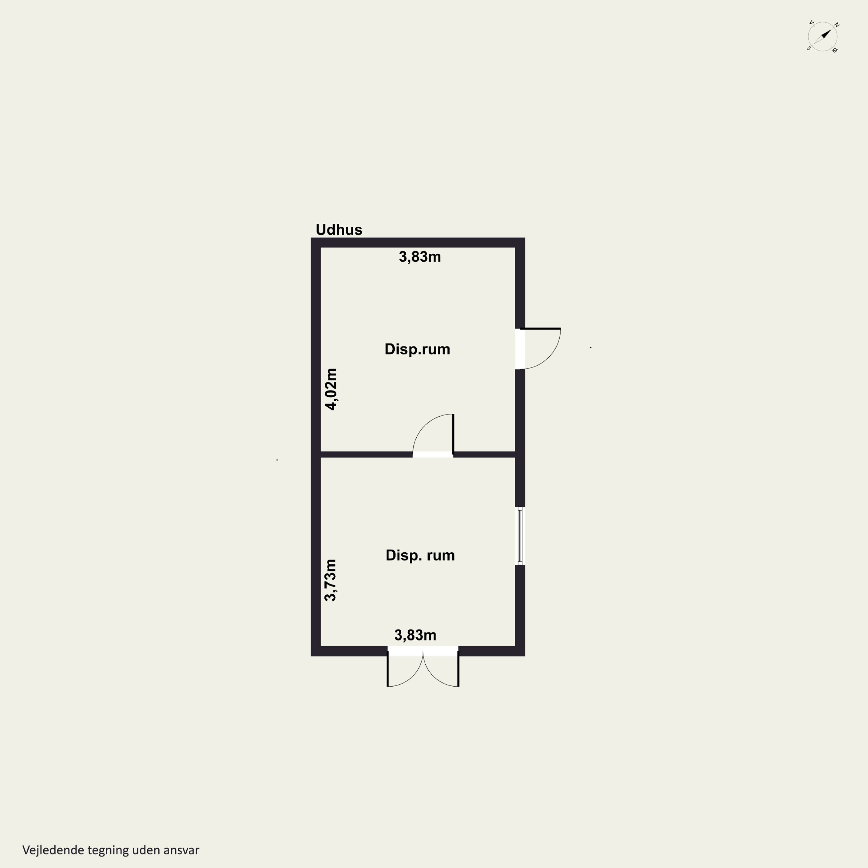 Plantegninger billede af Skovbovej 23, Asserbo, 3300 Frederiksværk