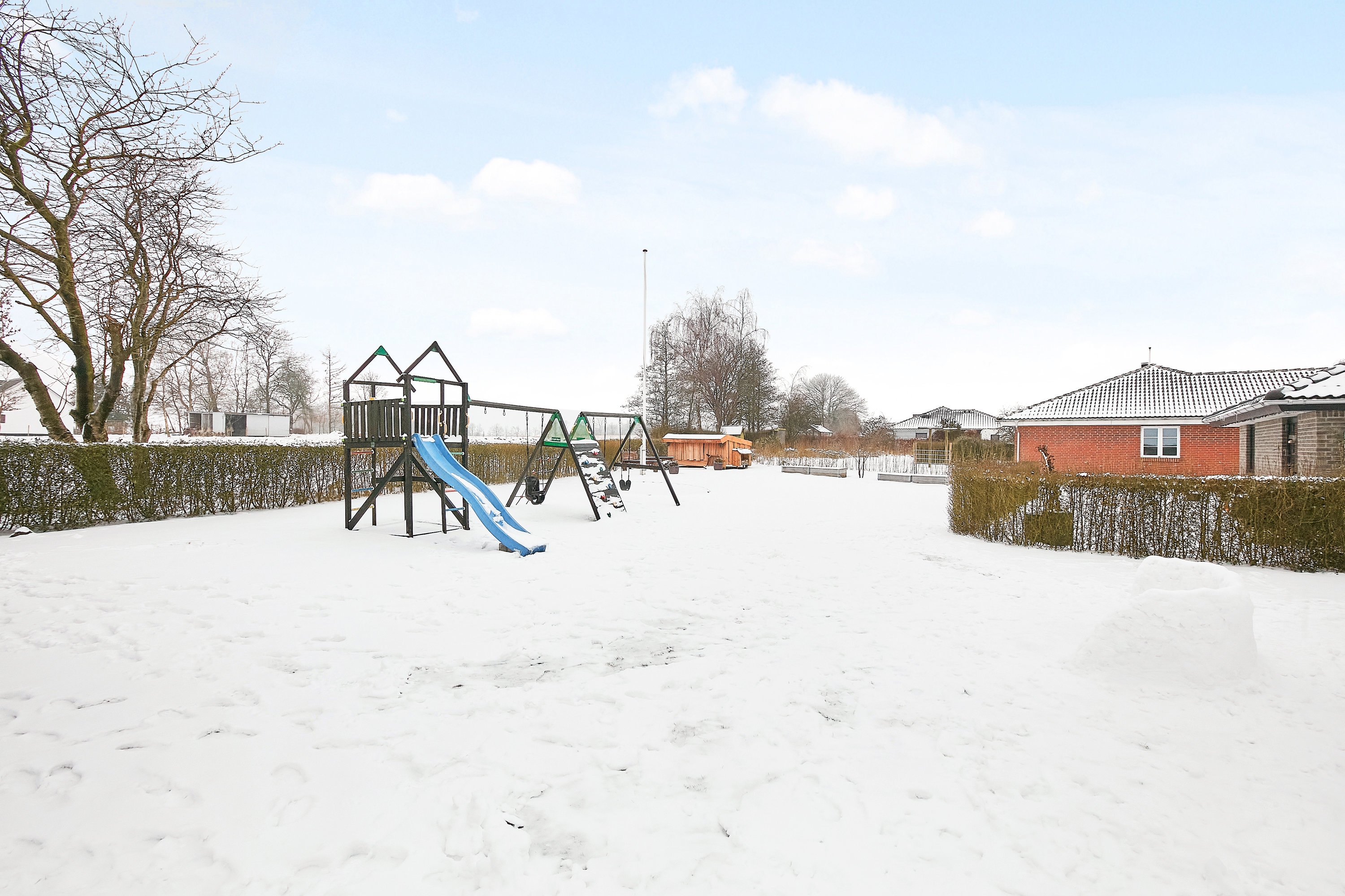 Fremhævet  billede i fuldskærmstilstand. Billede af Smedevænget 17, Kollemorten, 7323 Give