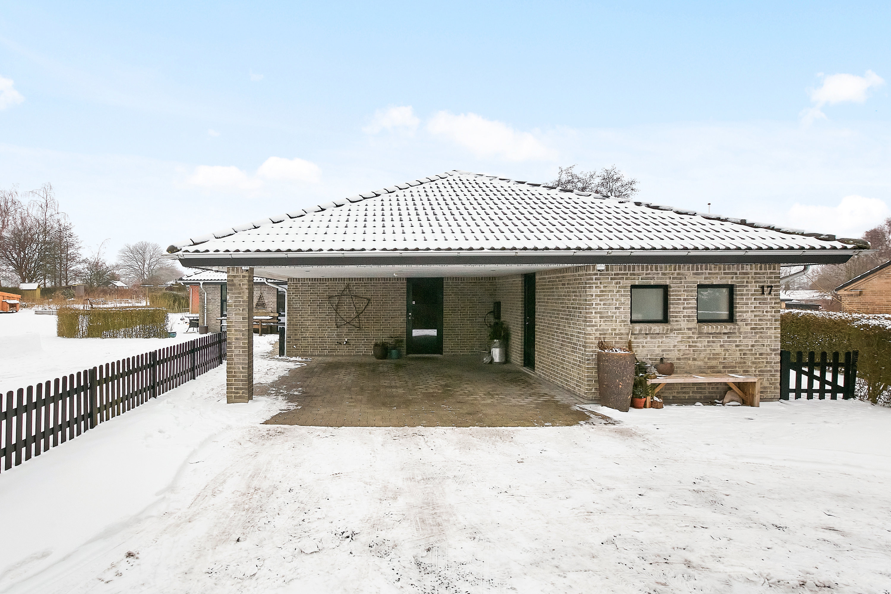 Fremhævet  billede i fuldskærmstilstand. Billede af Smedevænget 17, Kollemorten, 7323 Give