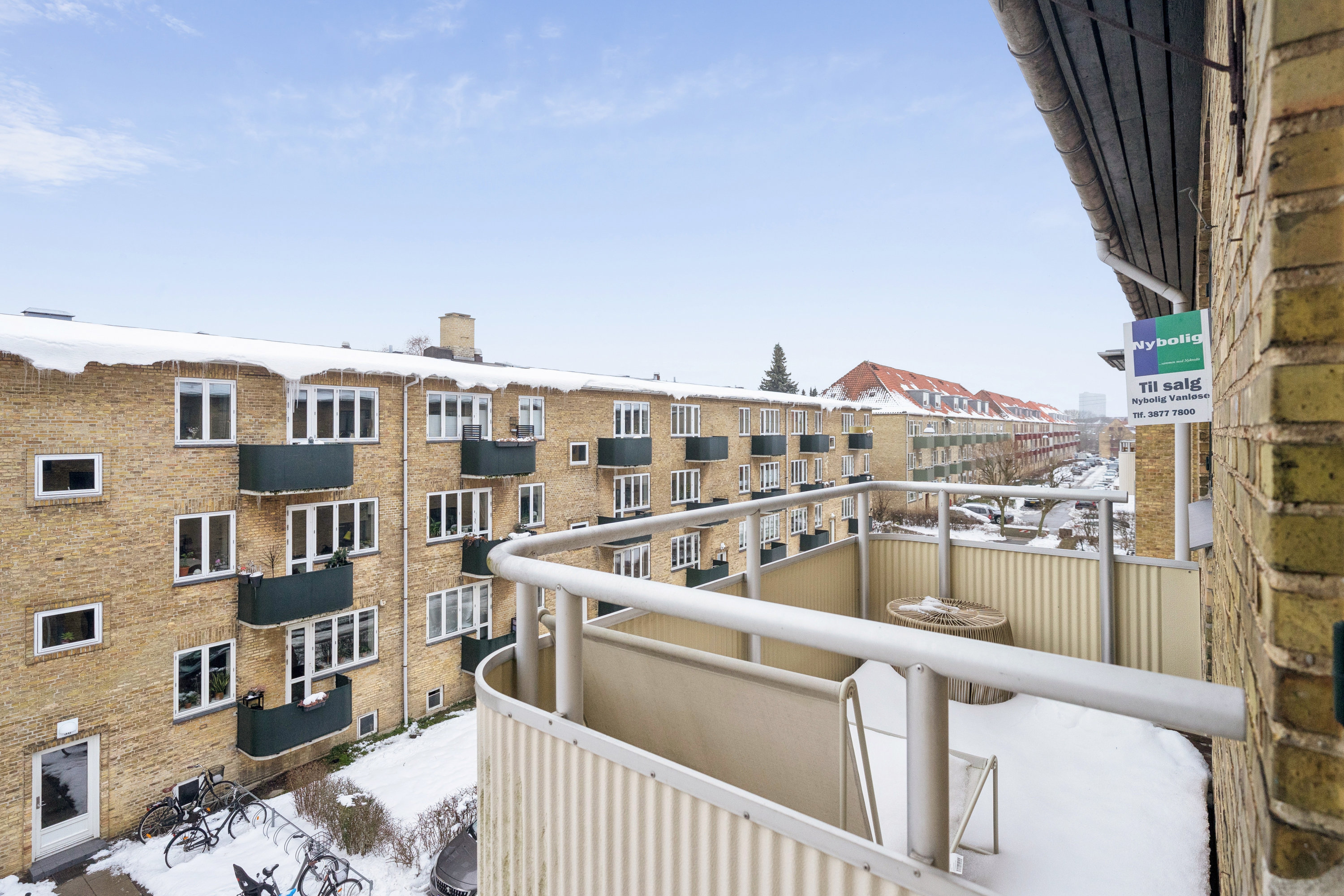 Fremhævet altan billede i fuldskærmstilstand. Billede af Flakholmen 25, 2. 5., 2720 Vanløse