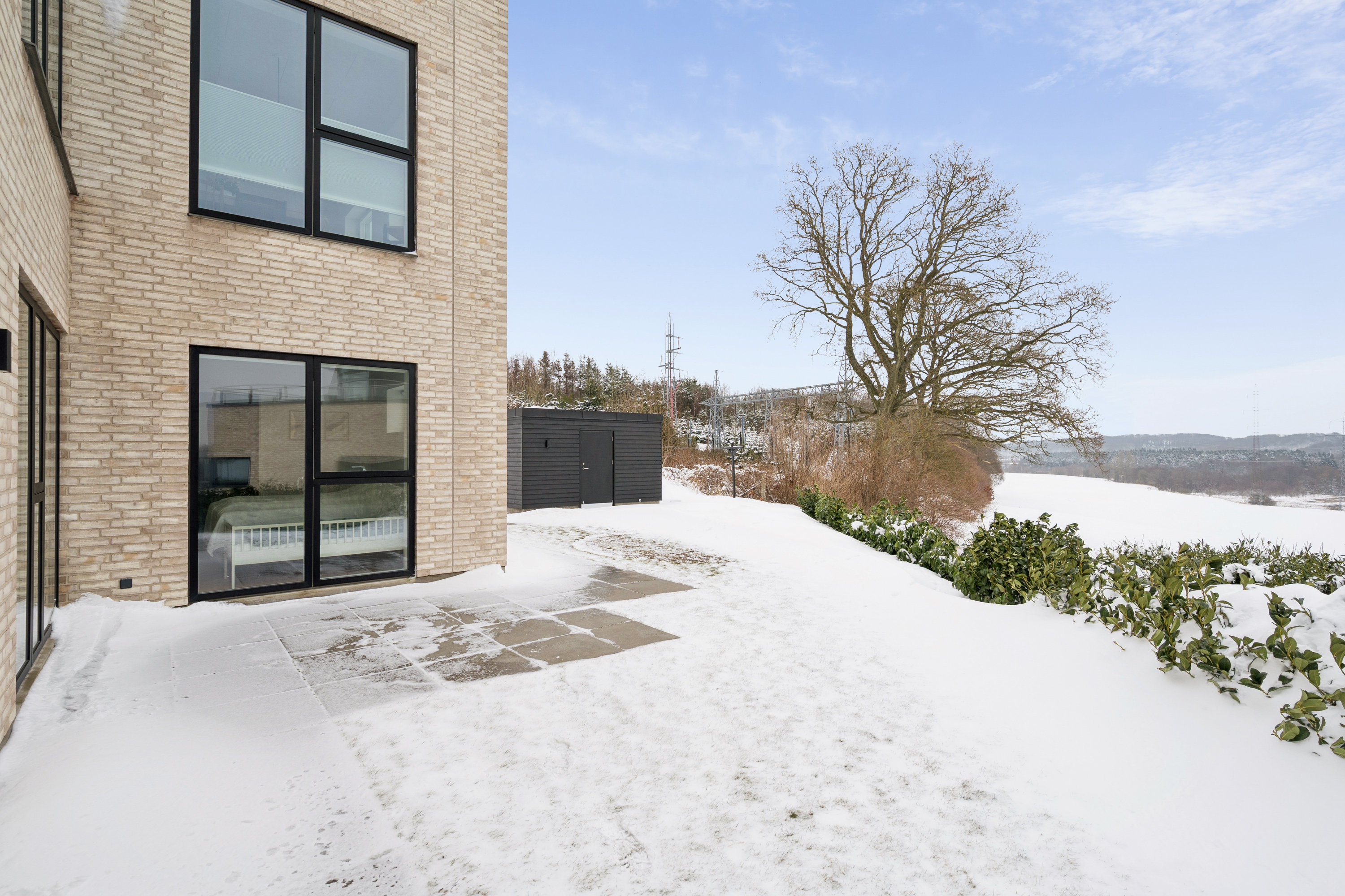 Fremhævet andet billede i fuldskærmstilstand. Billede af Haarbakken 24, 8382 Hinnerup