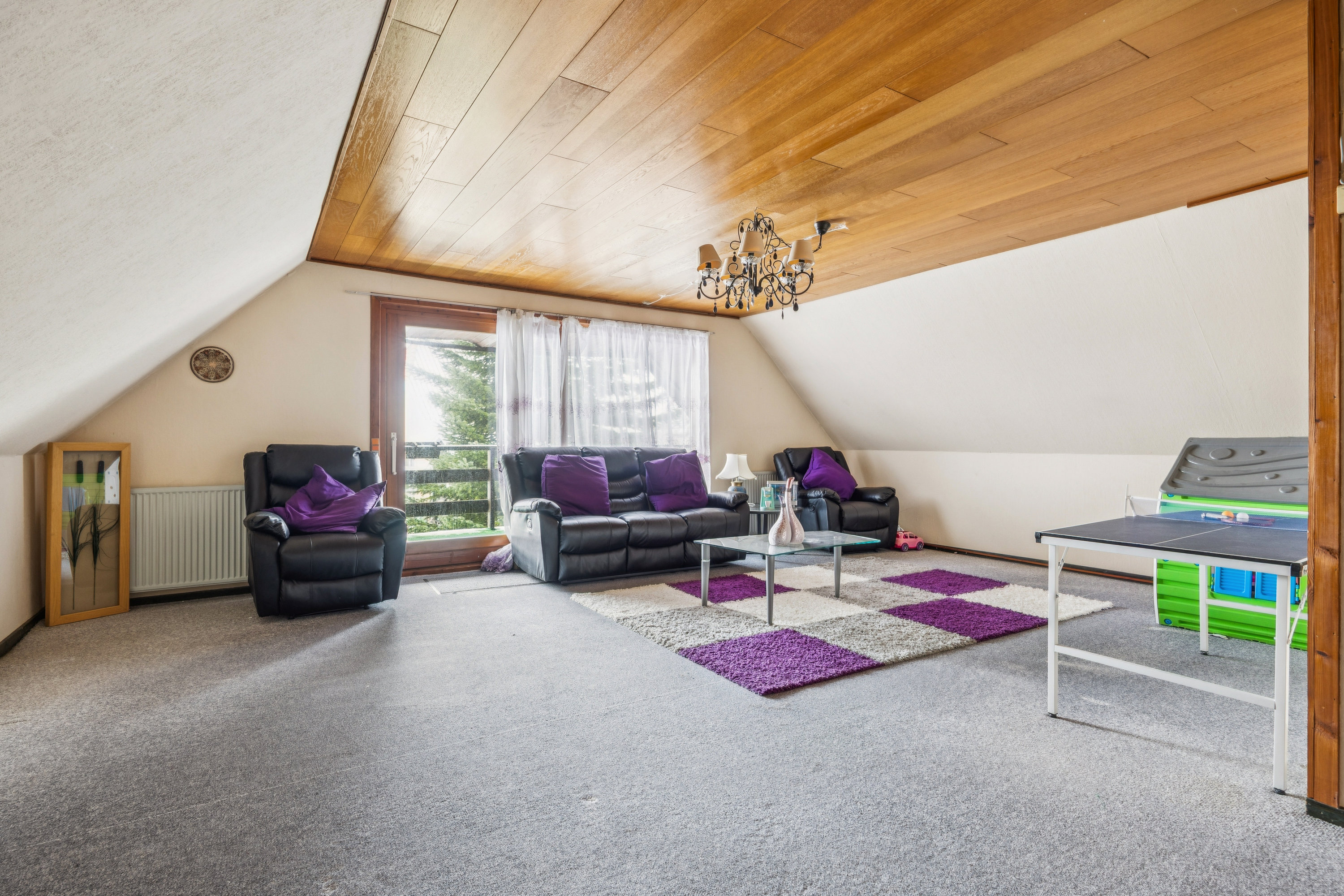 Fremhævet stue billede i fuldskærmstilstand. Billede af Holbækvej 36B, Benløse, 4100 Ringsted