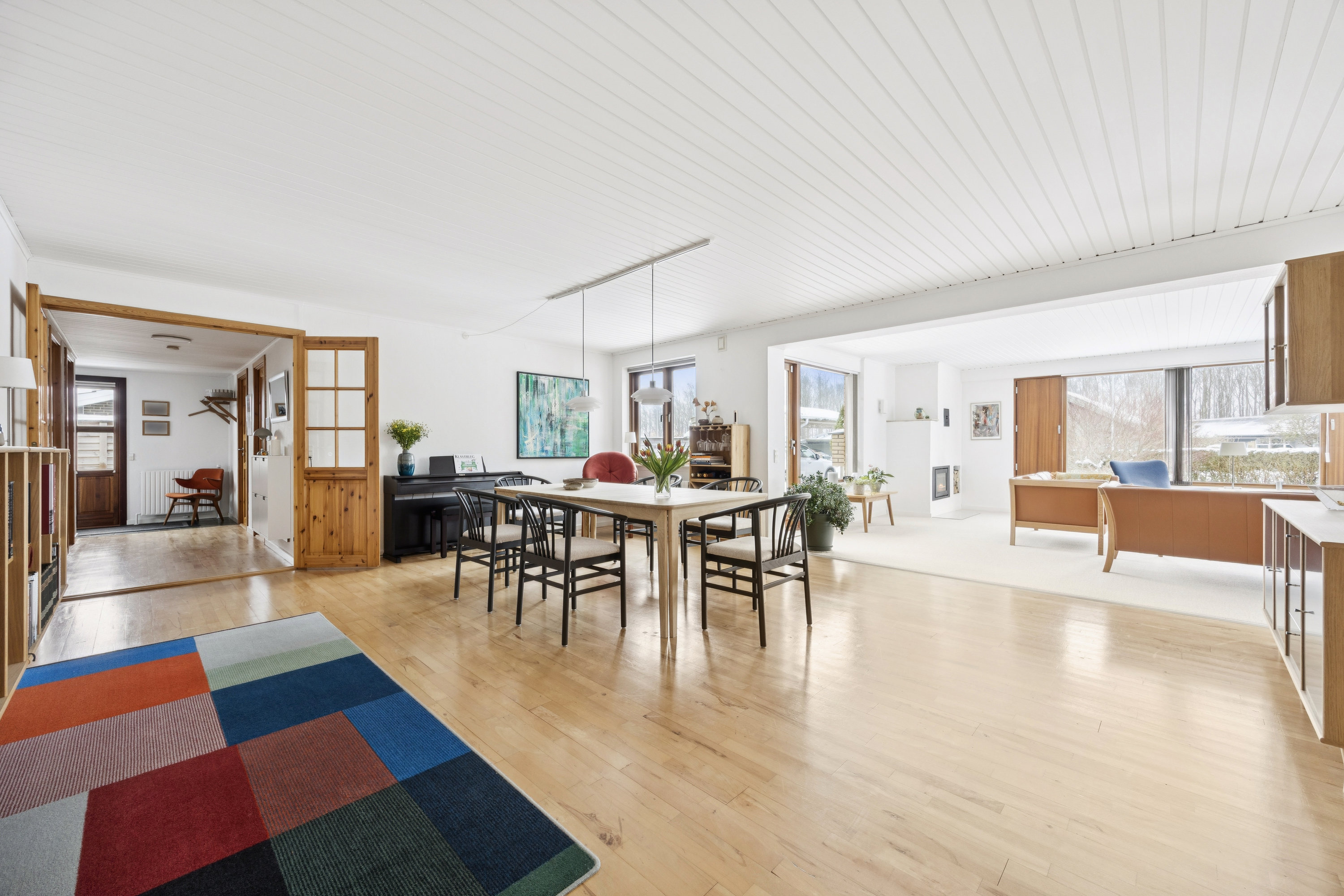 Fremhævet stue billede i fuldskærmstilstand. Billede af Falstersvej 28, 4600 Køge