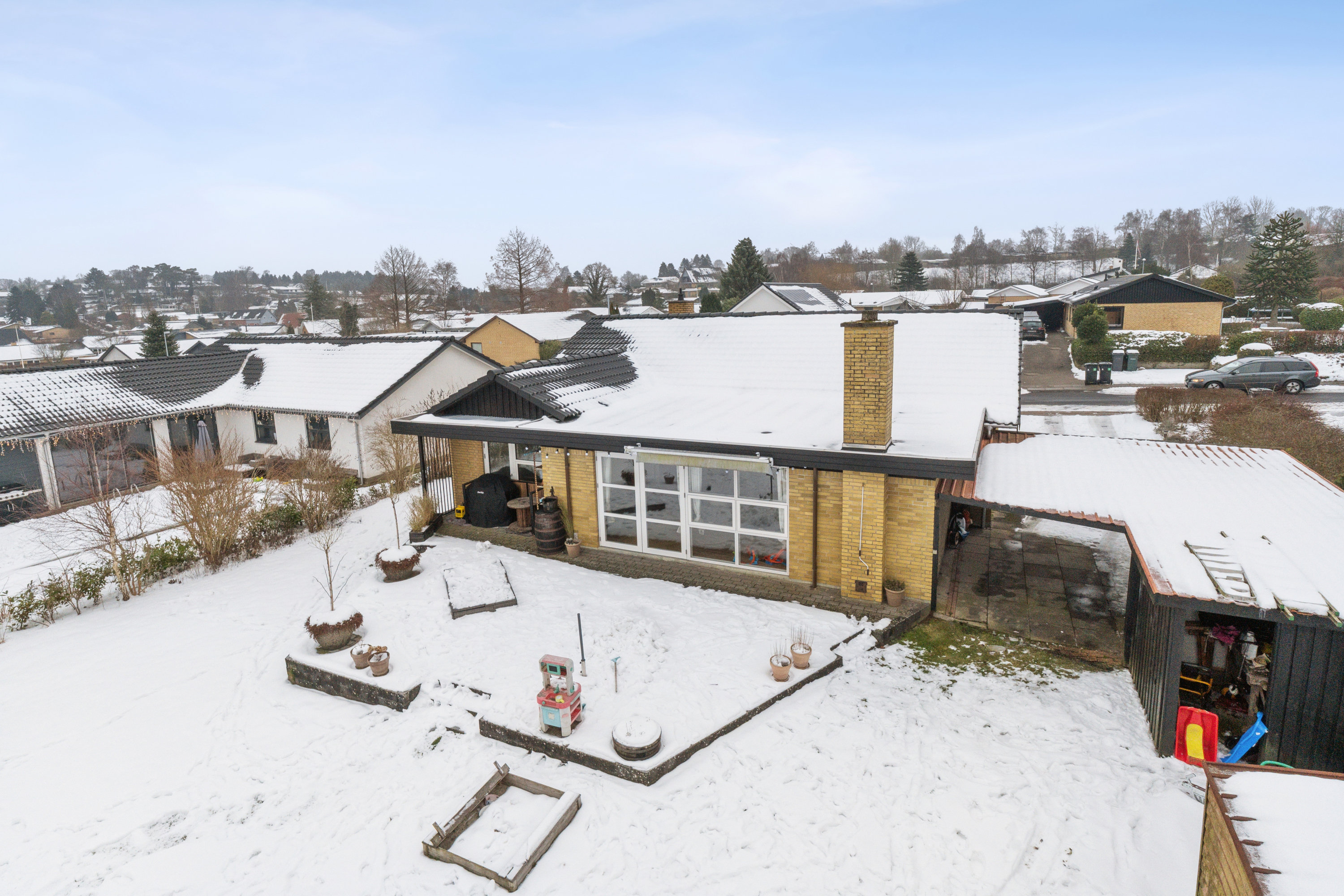 Fremhævet andet billede i fuldskærmstilstand. Billede af Lærkevej 14, 5560 Aarup