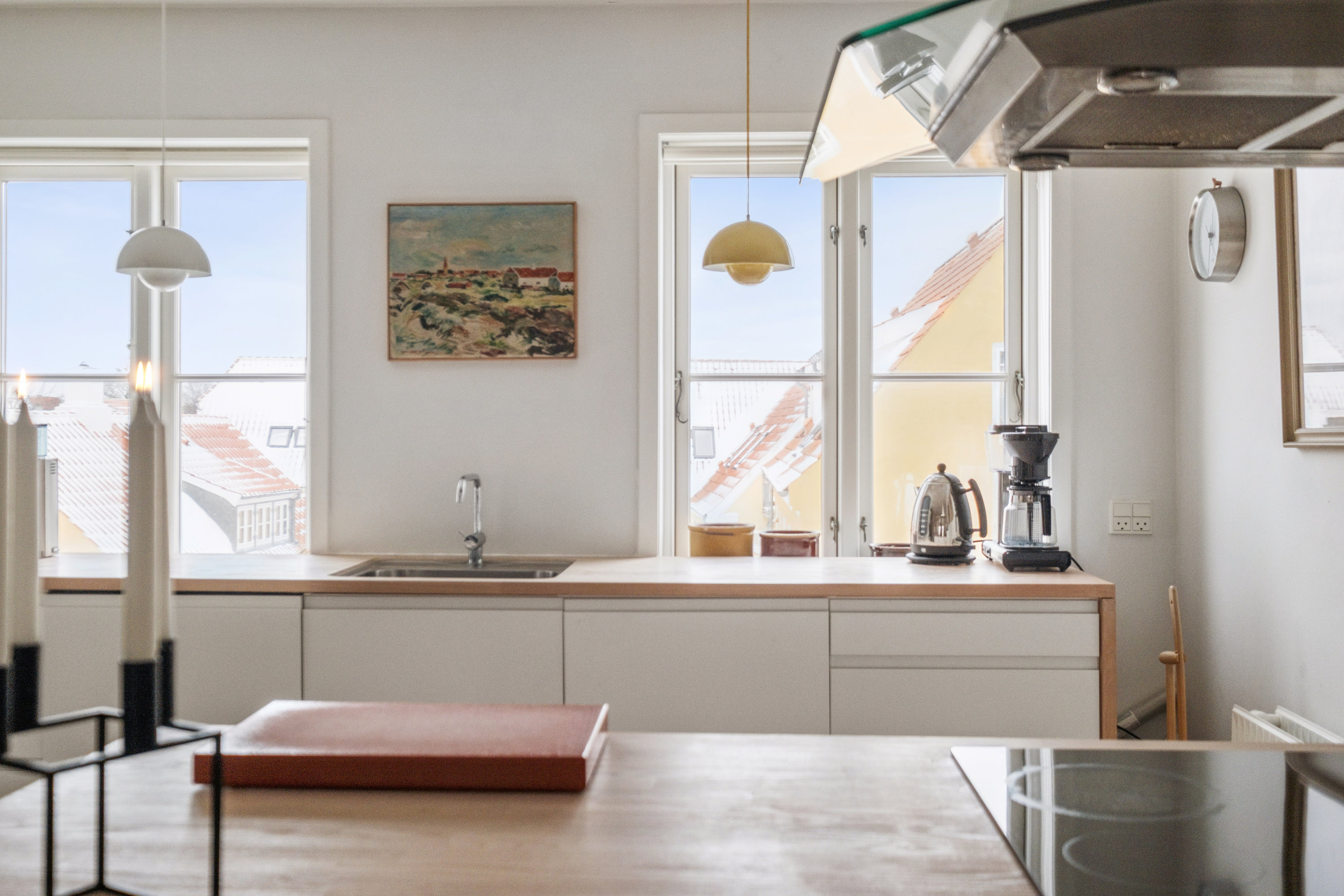 Fremhævet køkken billede i fuldskærmstilstand. Billede af Sveavej 2B, 1. th., Midtbyen, 9990 Skagen