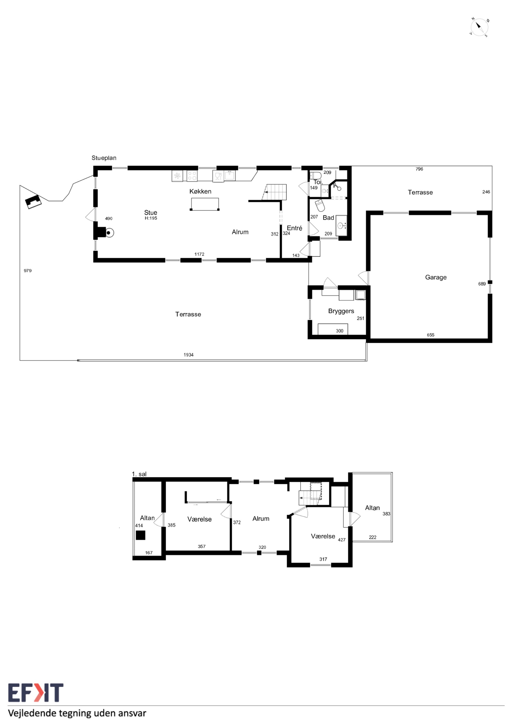 Plantegninger billede af Englebjergvej 37, Rønnebækshuse, 4700 Næstved