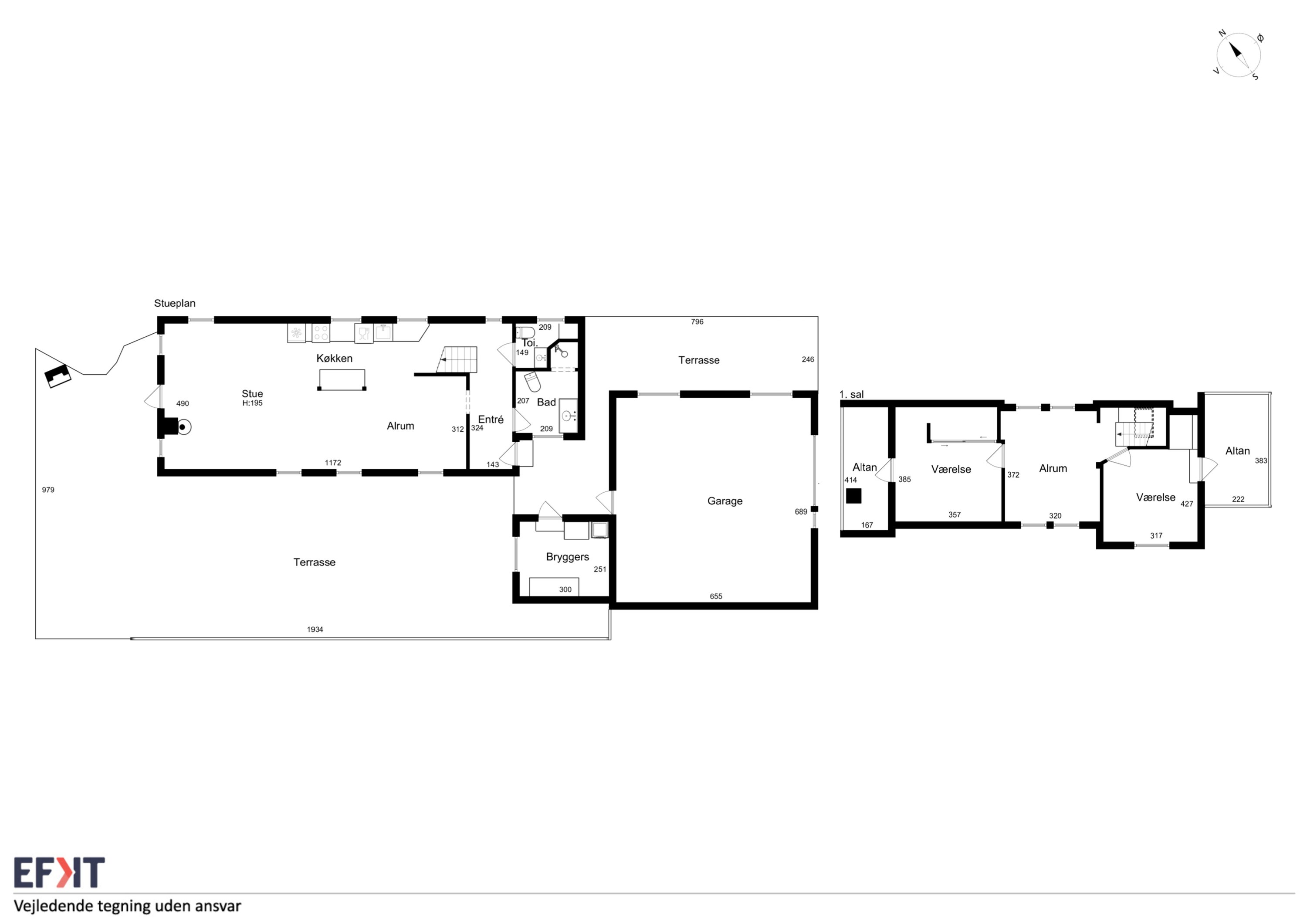 Plantegninger billede af Englebjergvej 37, Rønnebækshuse, 4700 Næstved