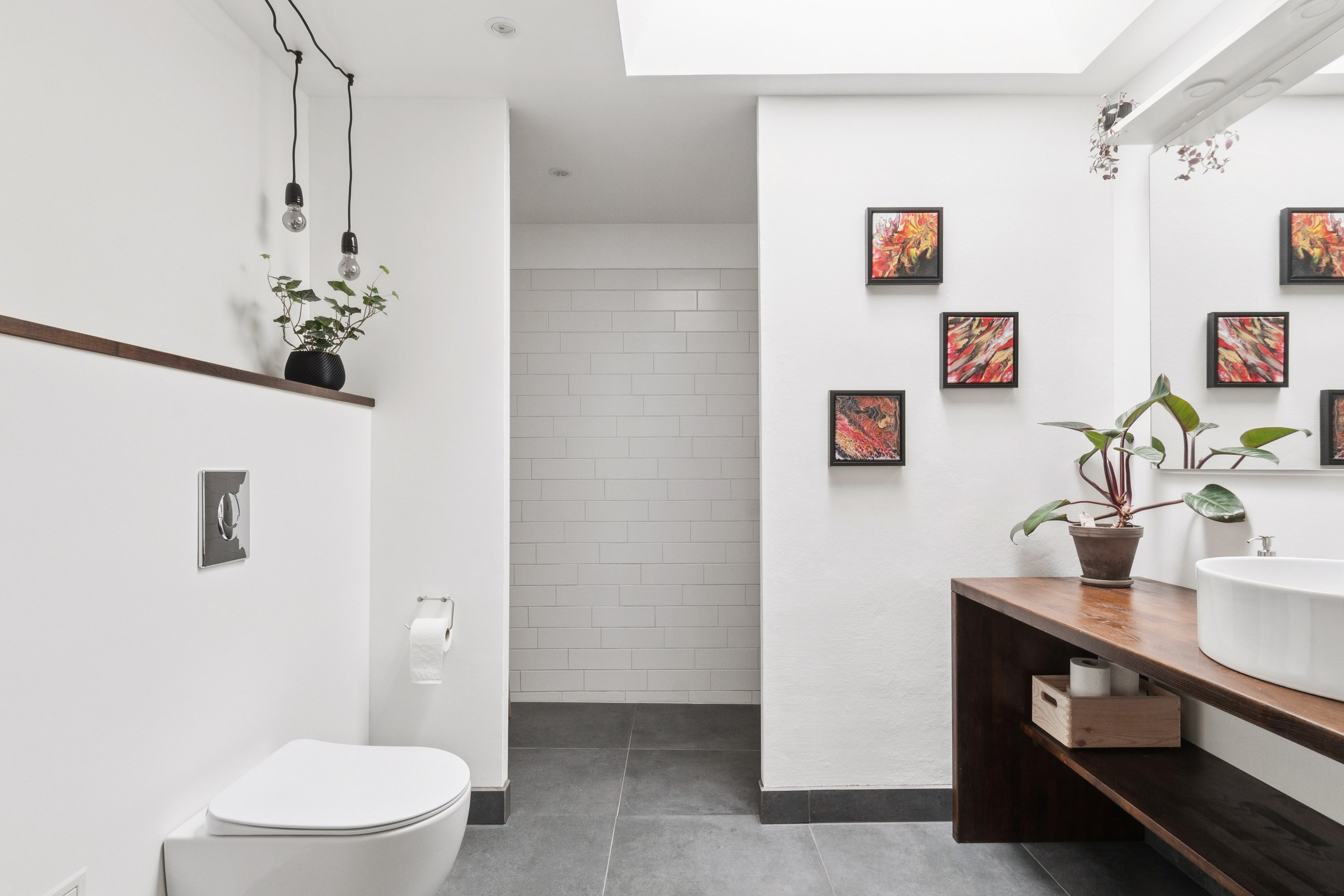 Fremhævet badeværelse billede i fuldskærmstilstand. Billede af Mågevænget 30, 2791 Dragør