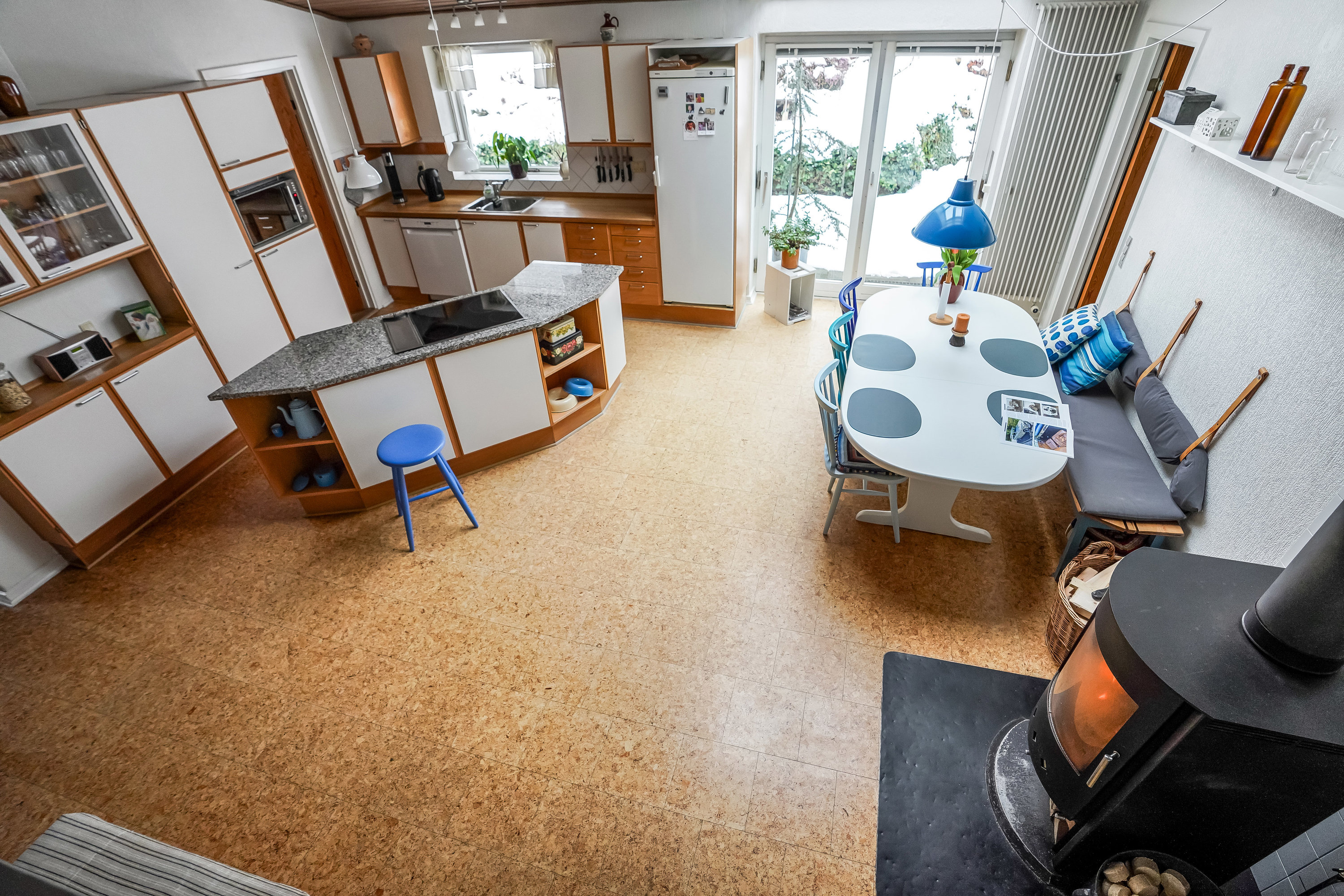 Fremhævet køkken billede i fuldskærmstilstand. Billede af Kærbyvej 29, Asperup, 5466 Asperup