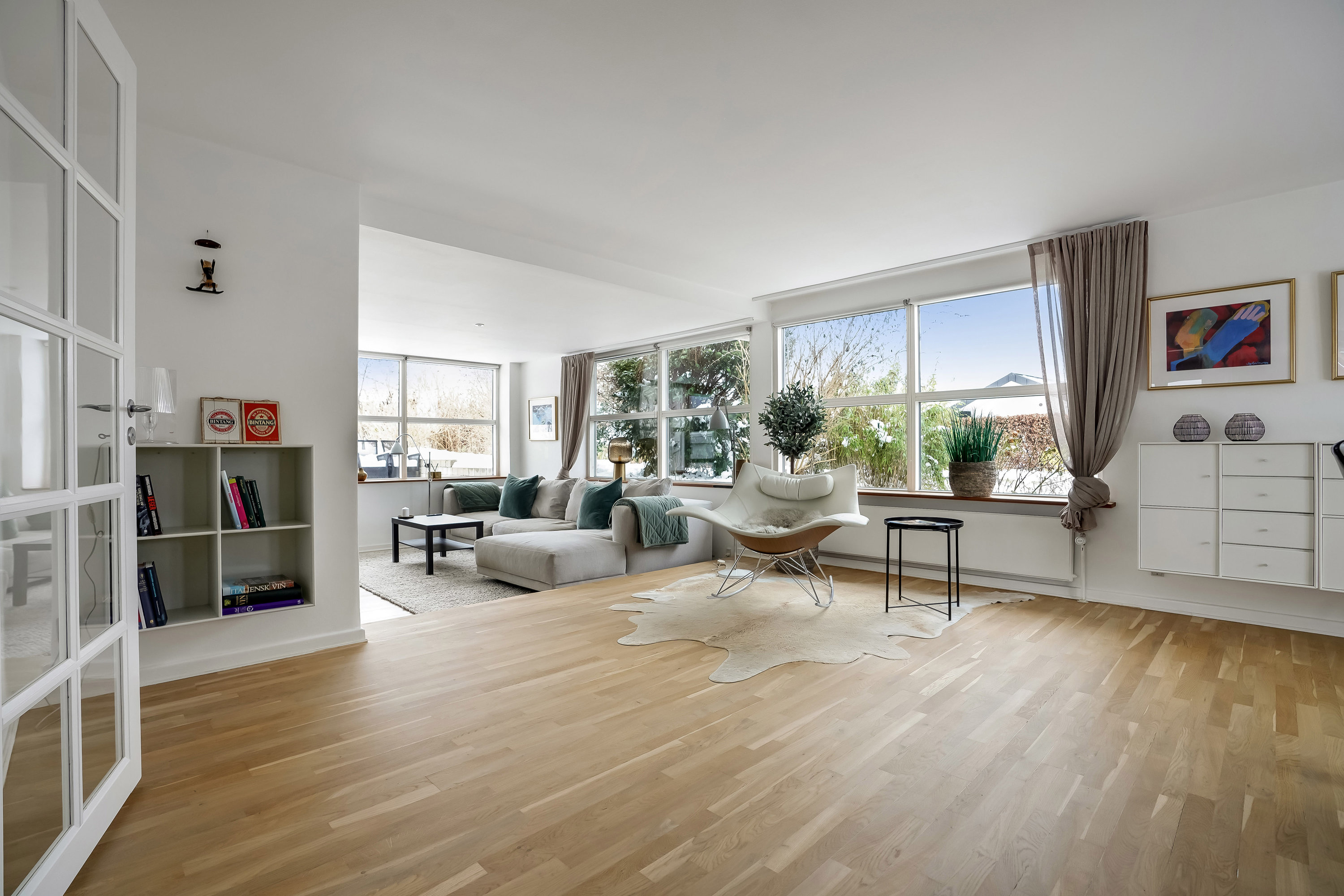 Fremhævet stue billede i fuldskærmstilstand. Billede af Münstervej 31, Strib, 5500 Middelfart