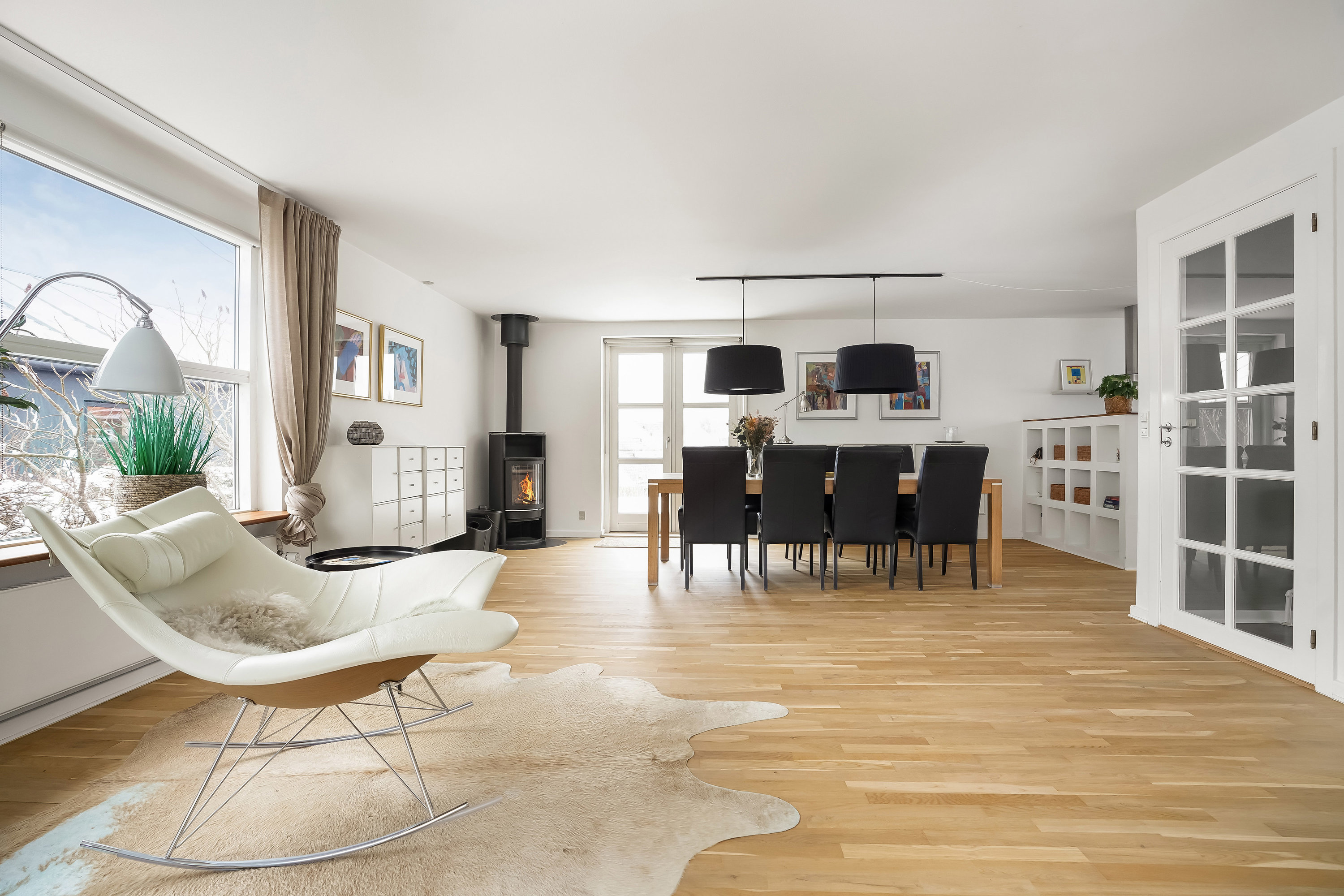 Fremhævet stue billede i fuldskærmstilstand. Billede af Münstervej 31, Strib, 5500 Middelfart