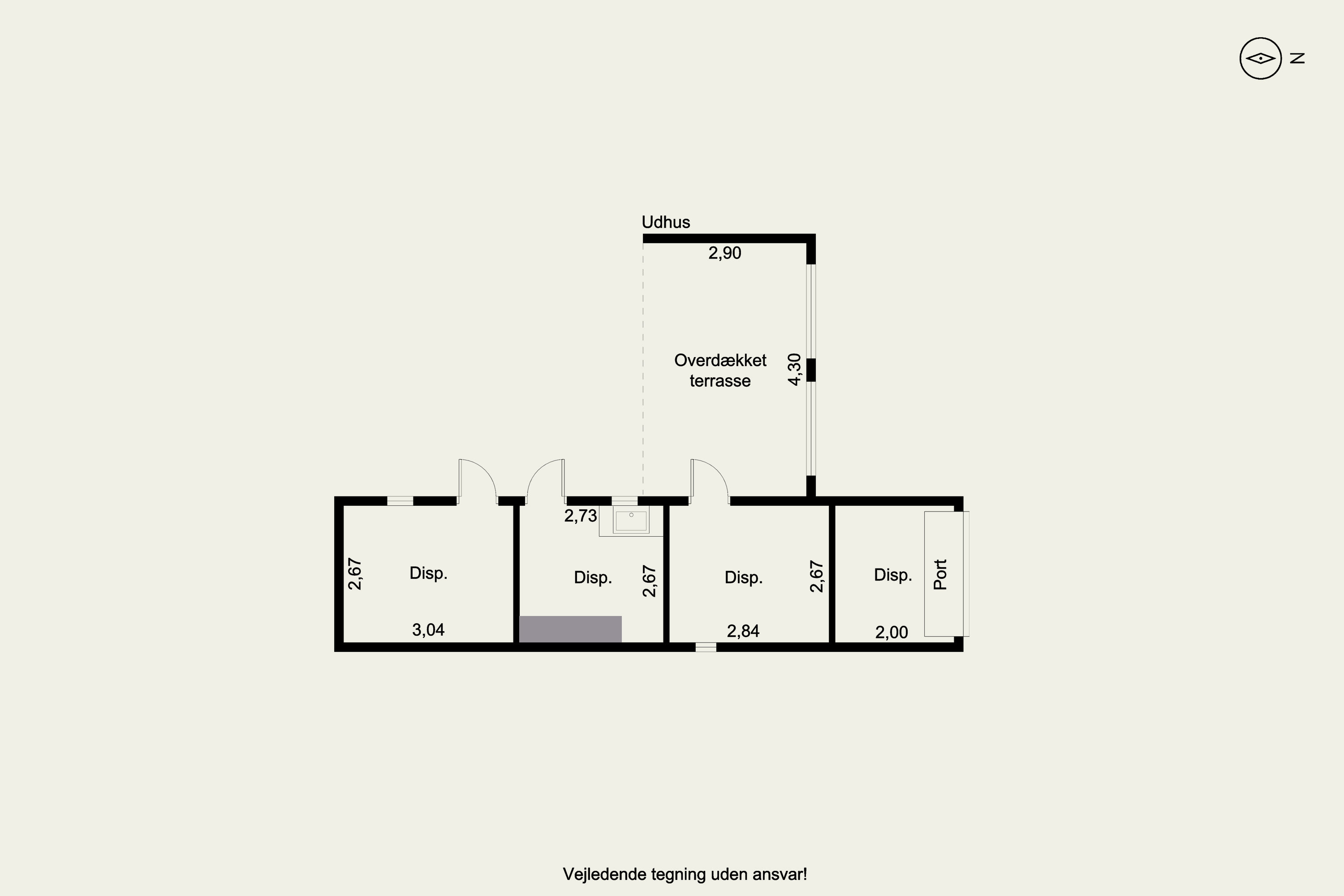 Plantegninger billede af Østparken 29, Hasmark Strand, 5450 Otterup