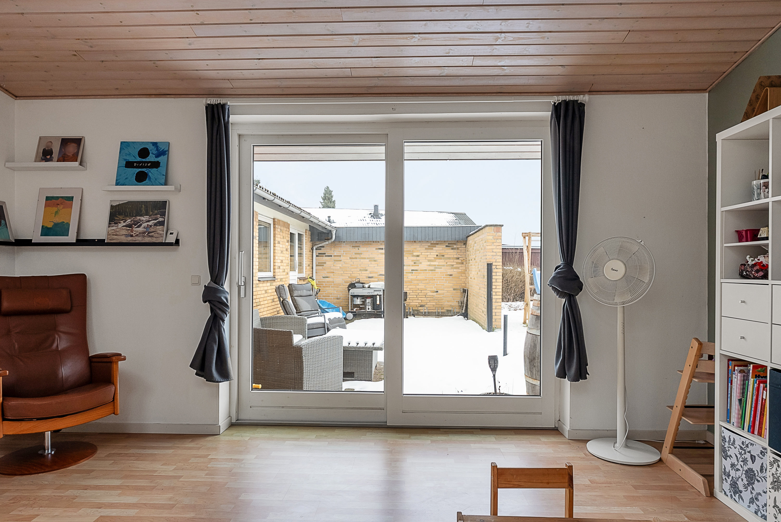 Fremhævet udsigt billede i fuldskærmstilstand. Billede af Vinkelvej 8, Brobyværk, 5672 Broby