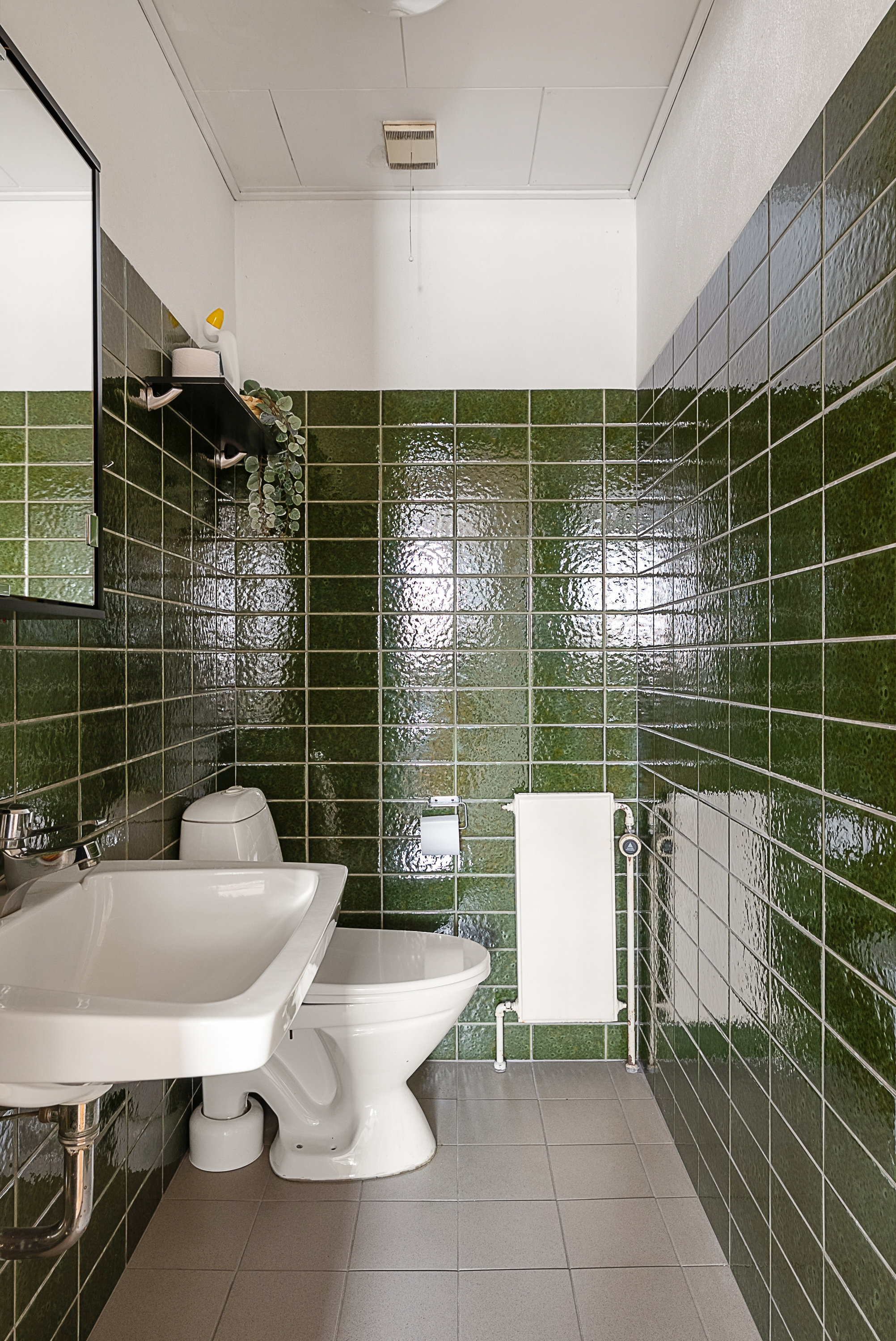 Fremhævet badeværelse billede i fuldskærmstilstand. Billede af Vinkelvej 8, Brobyværk, 5672 Broby