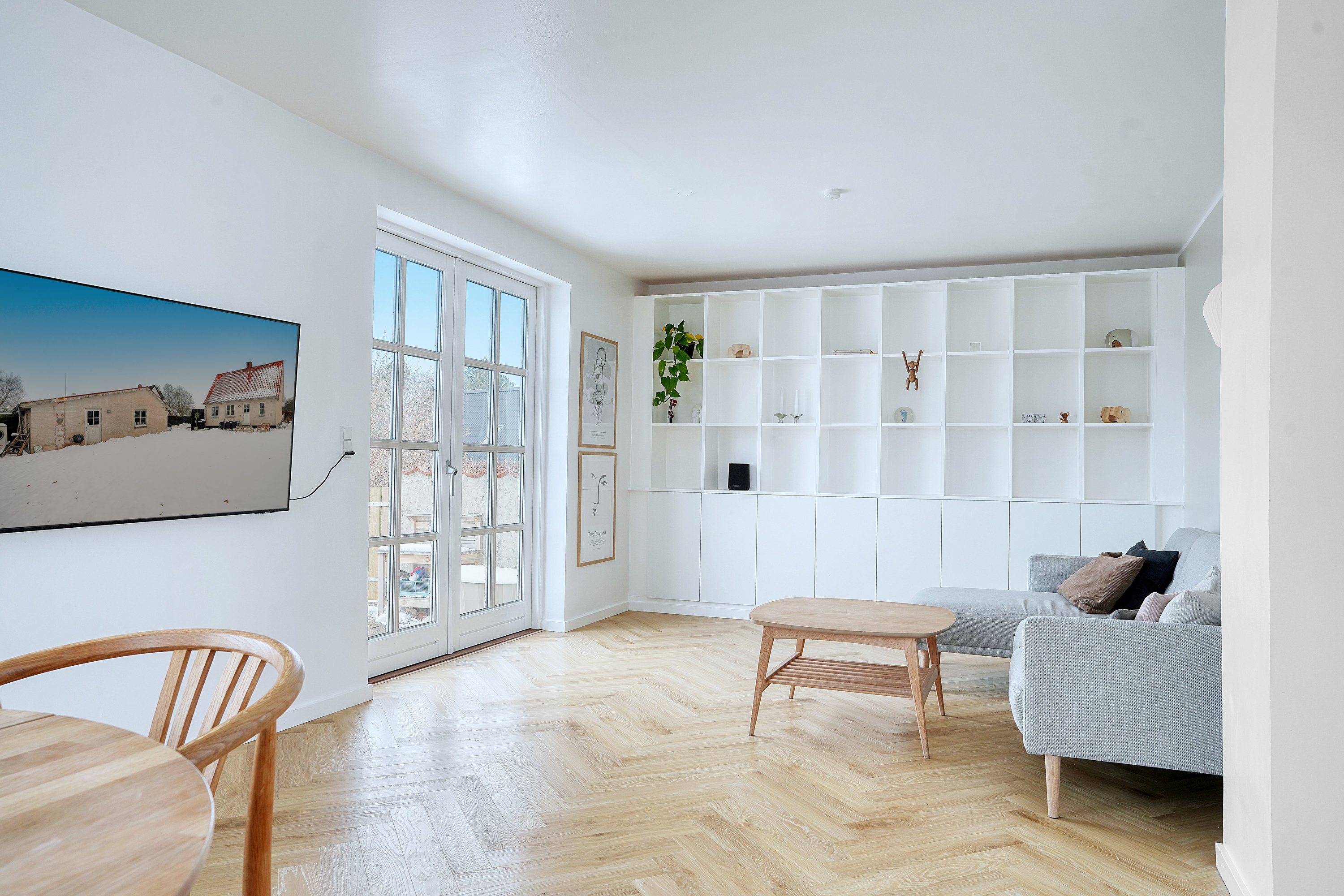 Fremhævet stue billede i fuldskærmstilstand. Billede af Gammelbrovej 12, 4300 Holbæk