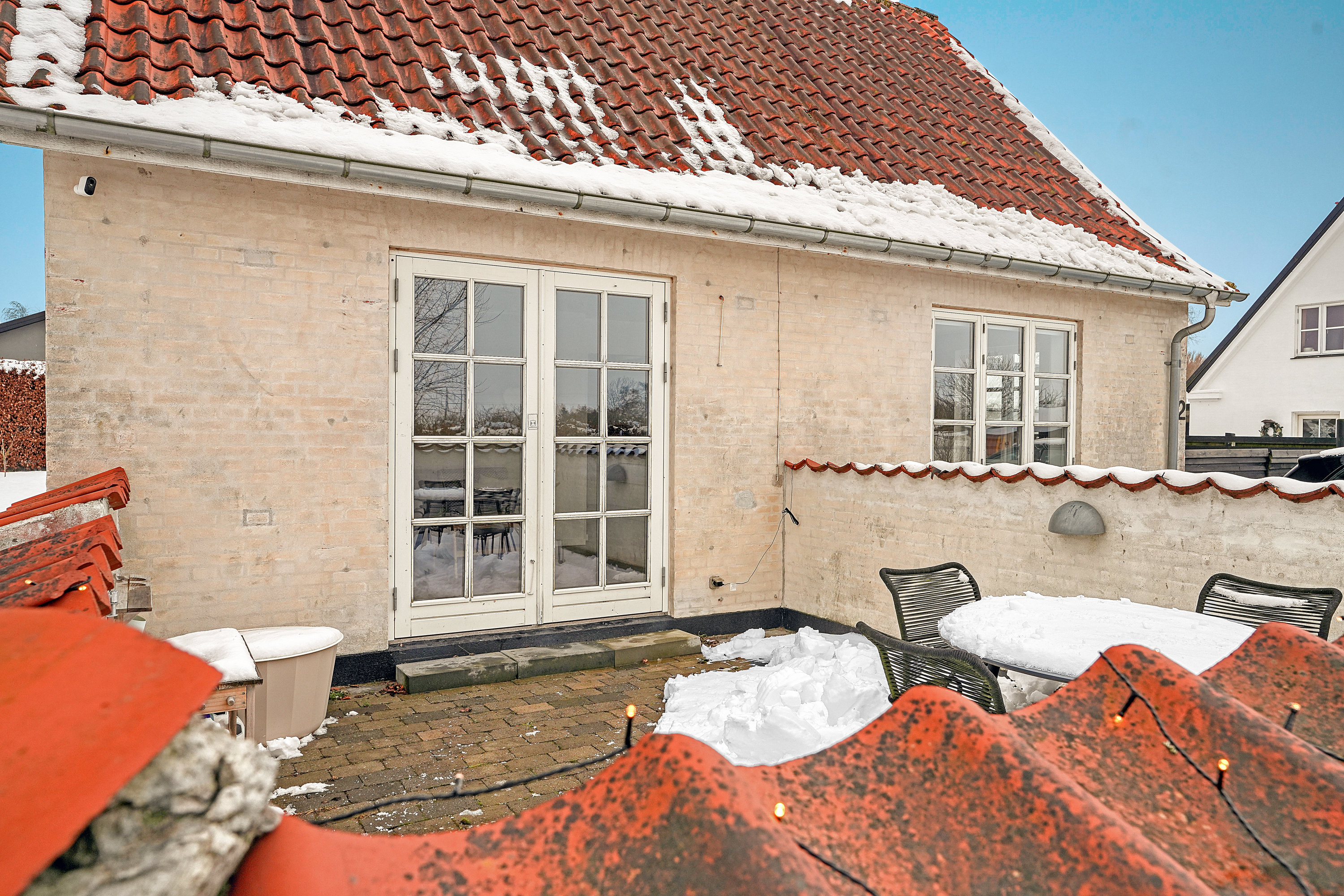 Fremhævet terrasse billede i fuldskærmstilstand. Billede af Gammelbrovej 12, 4300 Holbæk