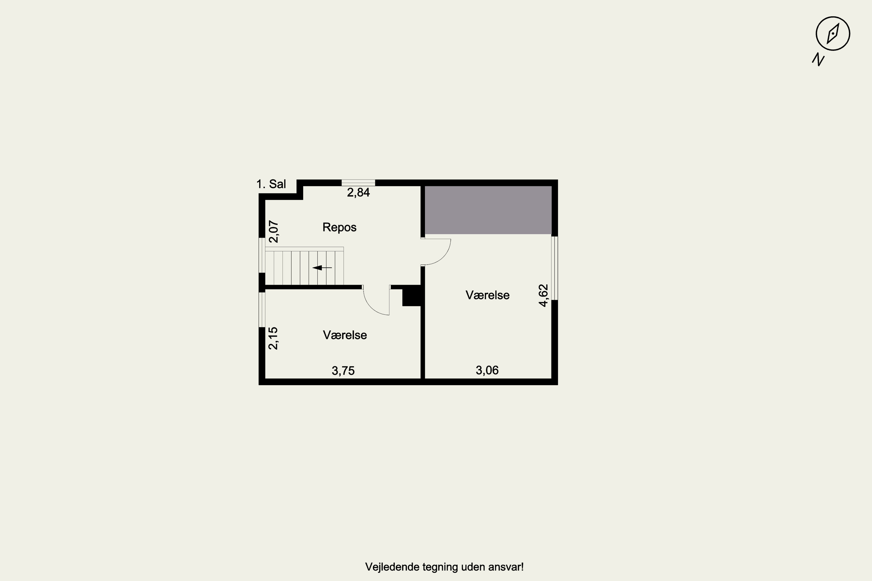 Plantegninger billede af Ny Vestergade 46, Vejle, 5672 Broby