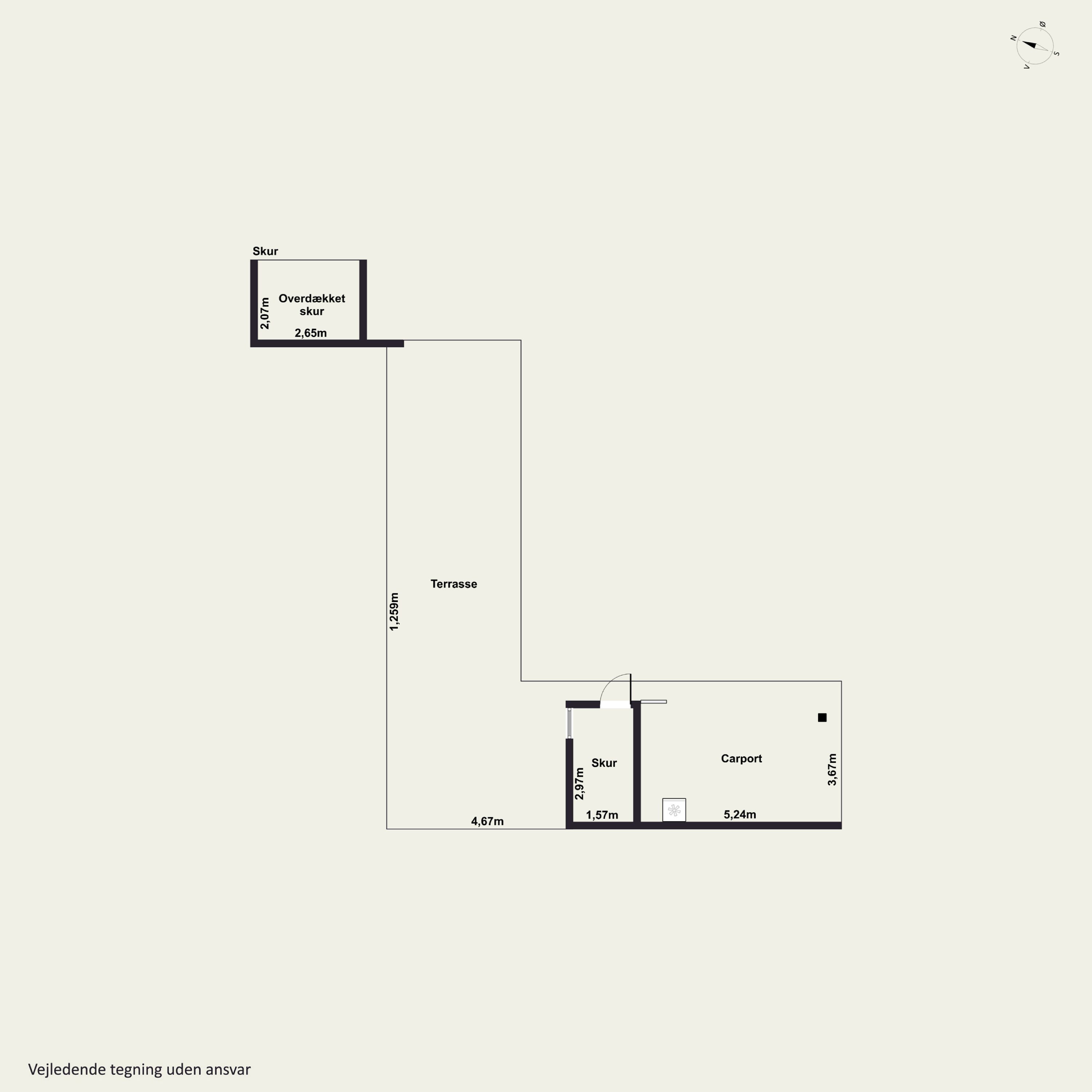 Plantegninger billede af Floradalen 12, 2830 Virum