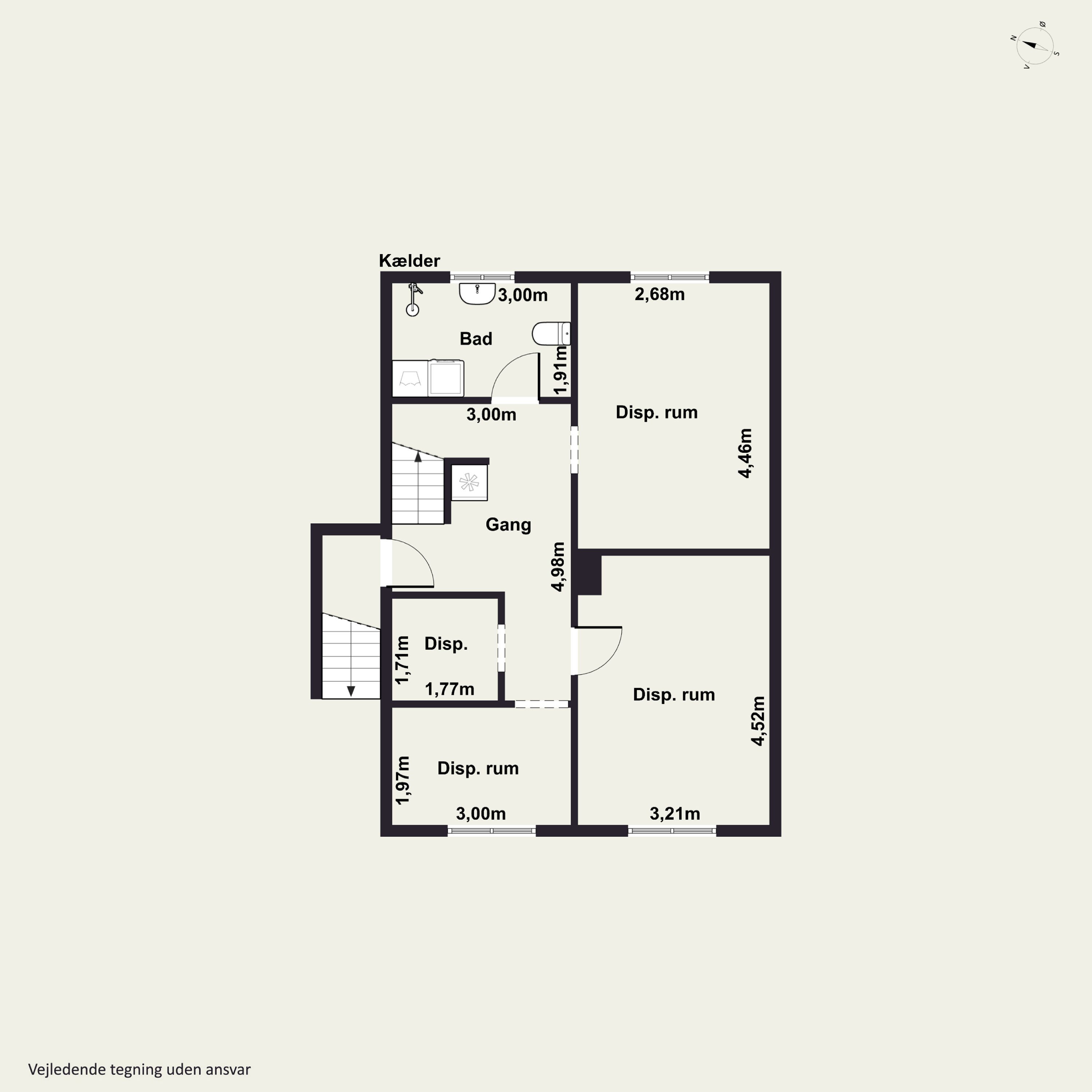 Plantegninger billede af Floradalen 12, 2830 Virum