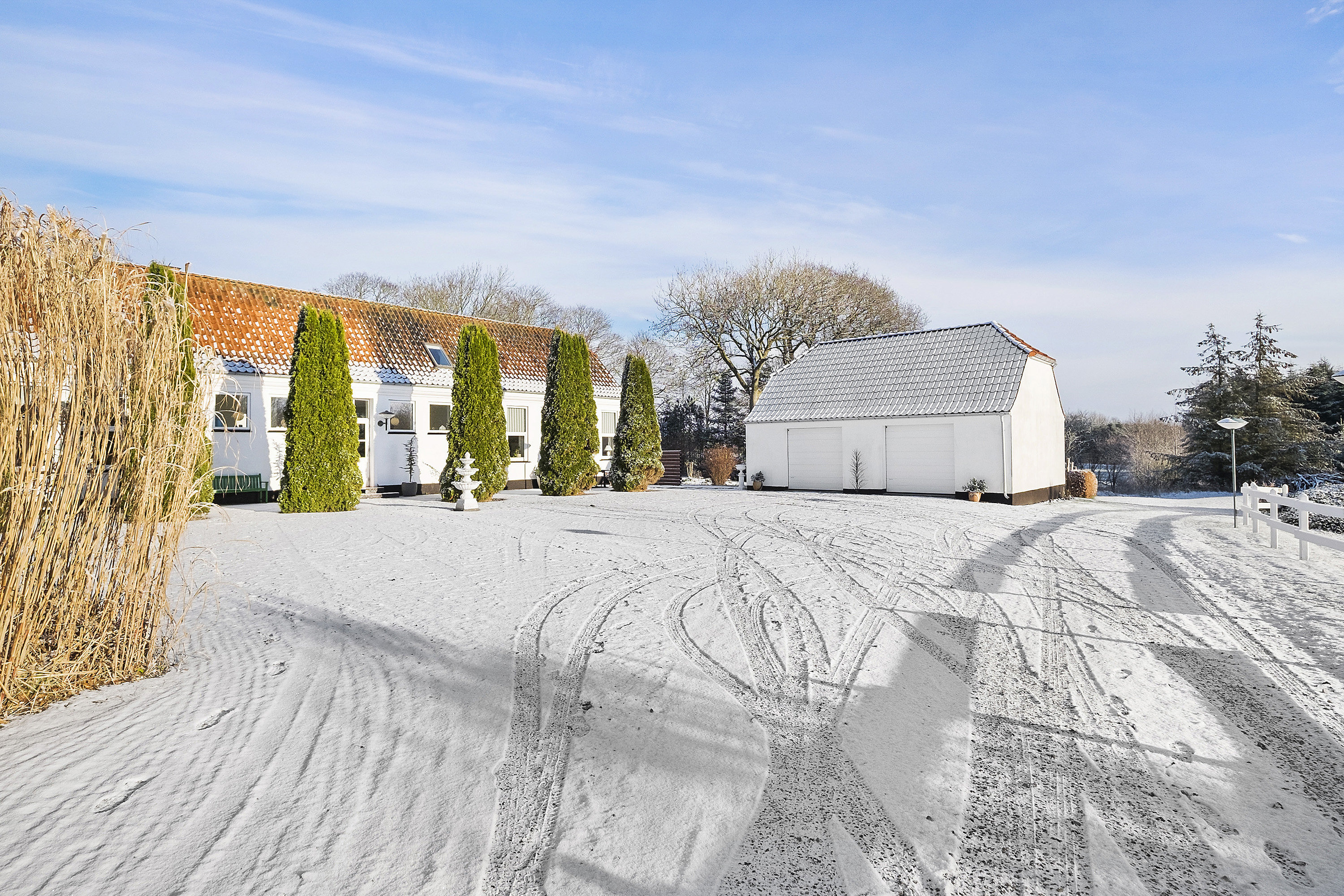 Fremhævet vinter -ejendommen billede i fuldskærmstilstand. Billede af Veggerbyvej 116, Veggerby, 9240 Nibe