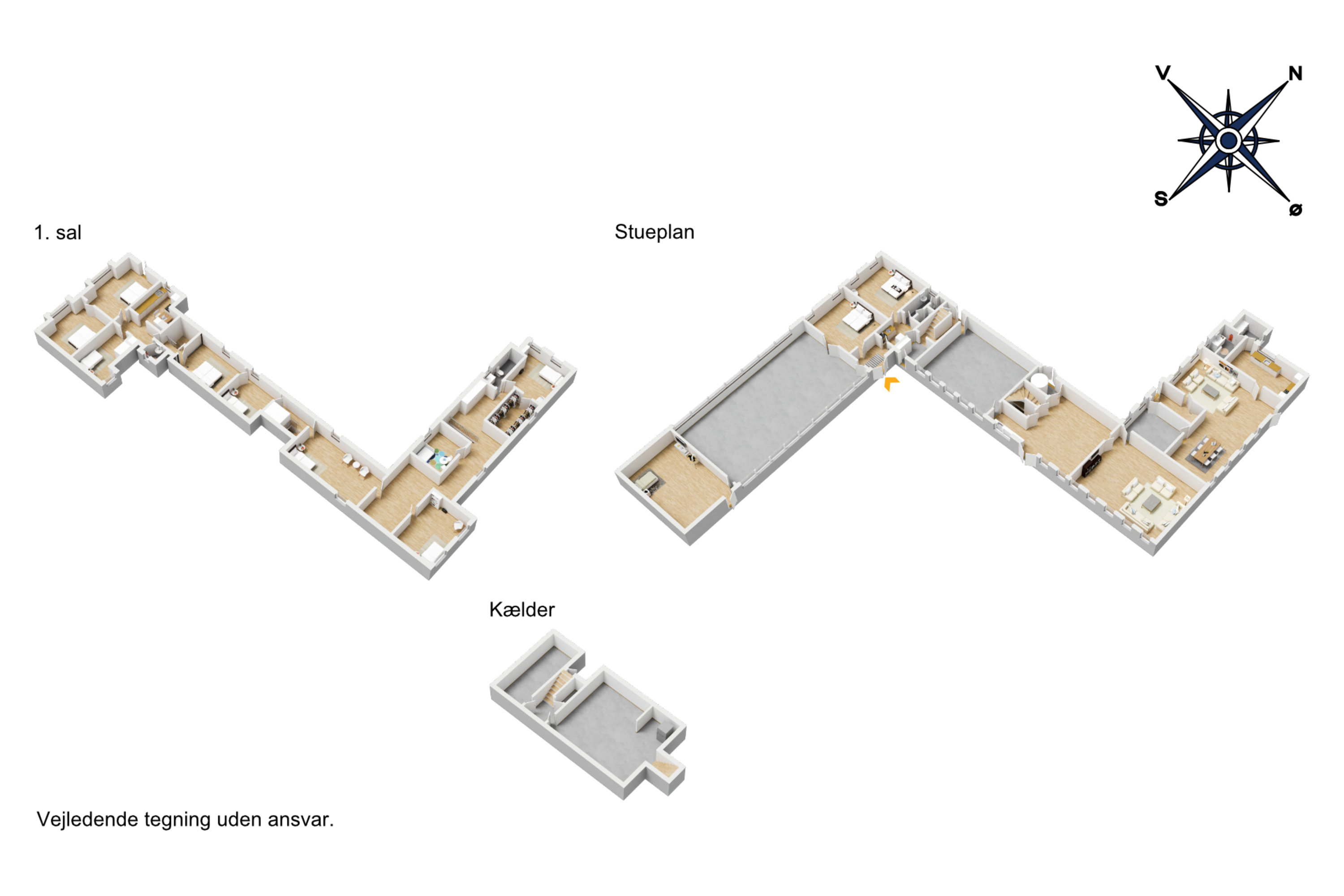 Plantegninger billede af Veggerbyvej 116, Veggerby, 9240 Nibe