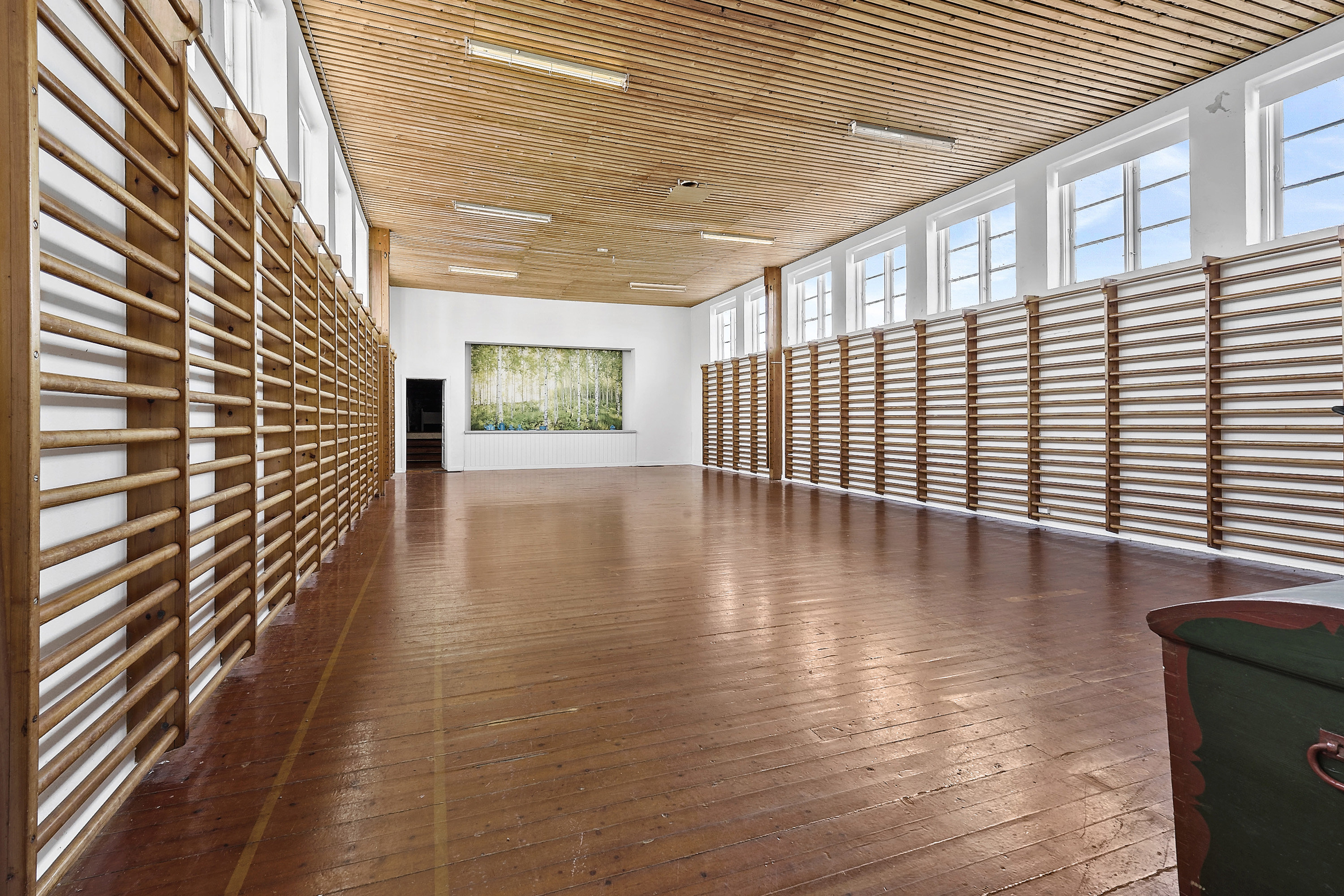 Fremhævet gymnastiksal billede i fuldskærmstilstand. Billede af Veggerbyvej 116, Veggerby, 9240 Nibe