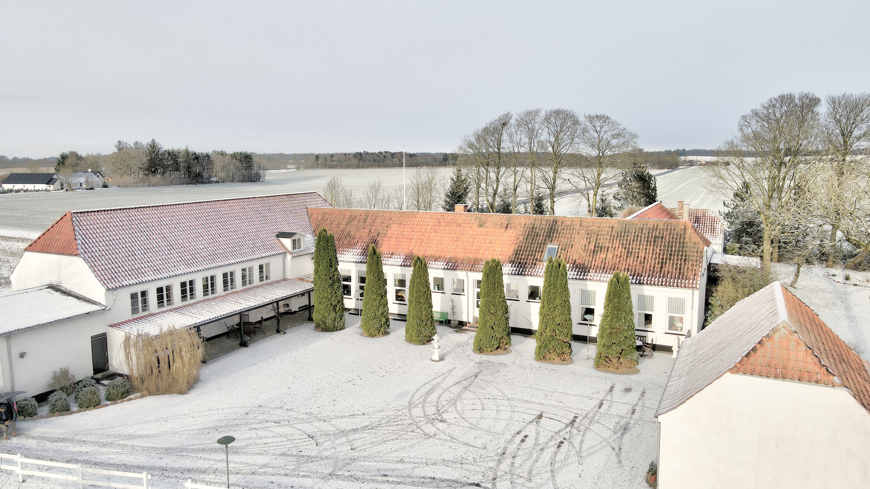 Fremhævet vinter - ejendommen billede i fuldskærmstilstand. Billede af Veggerbyvej 116, Veggerby, 9240 Nibe