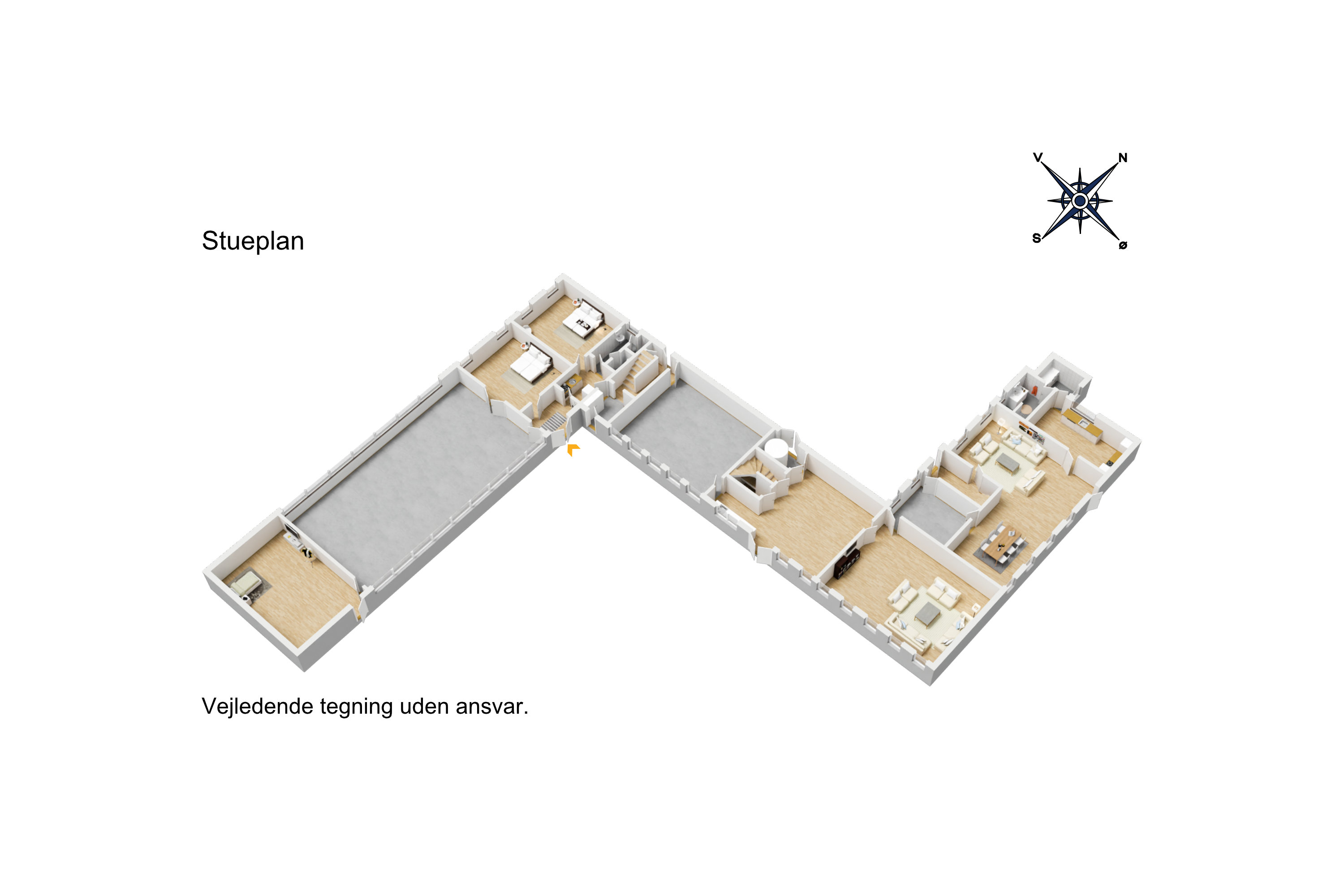 Plantegninger billede af Veggerbyvej 116, Veggerby, 9240 Nibe