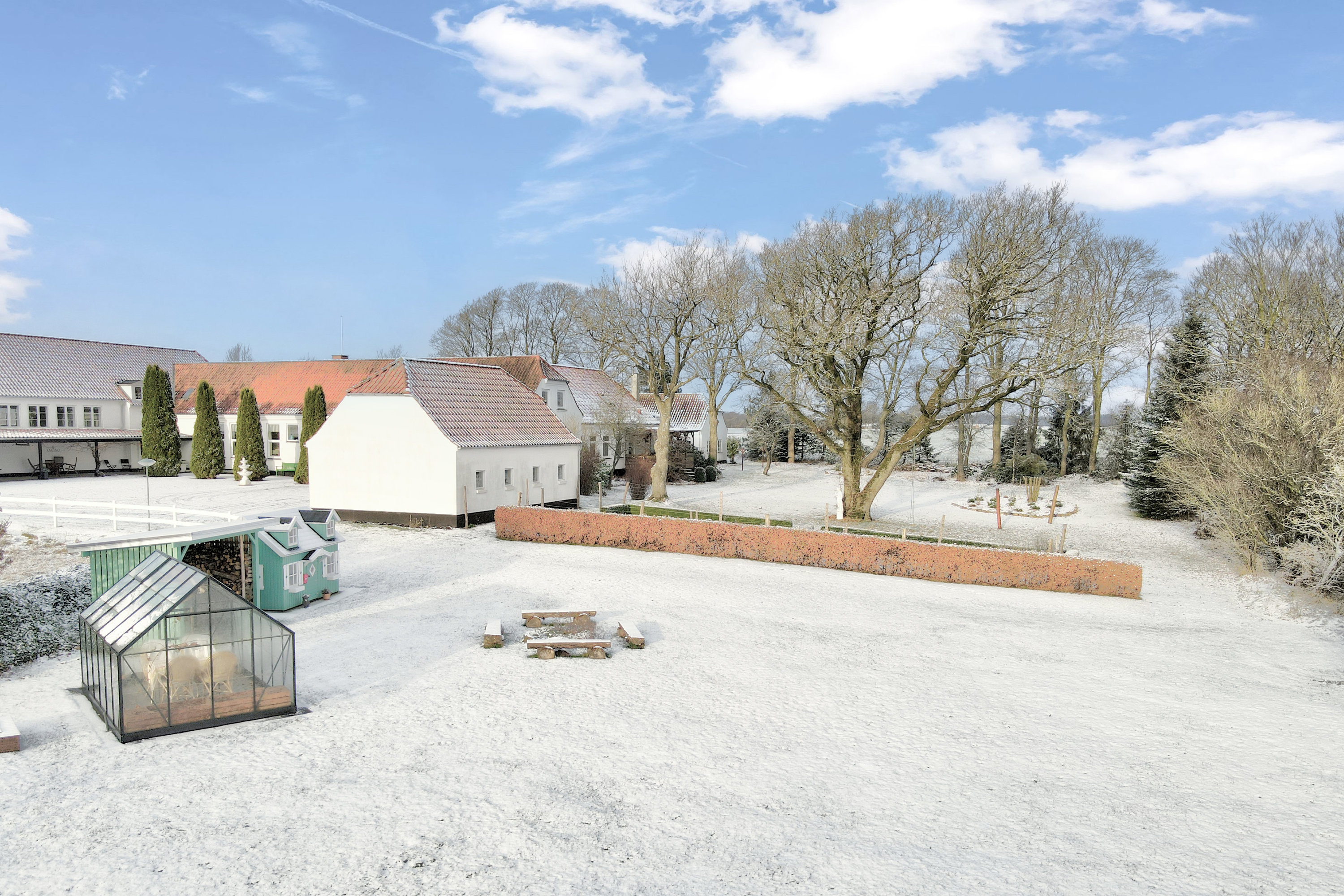 Fremhævet vinter -ejendommen billede i fuldskærmstilstand. Billede af Veggerbyvej 116, Veggerby, 9240 Nibe