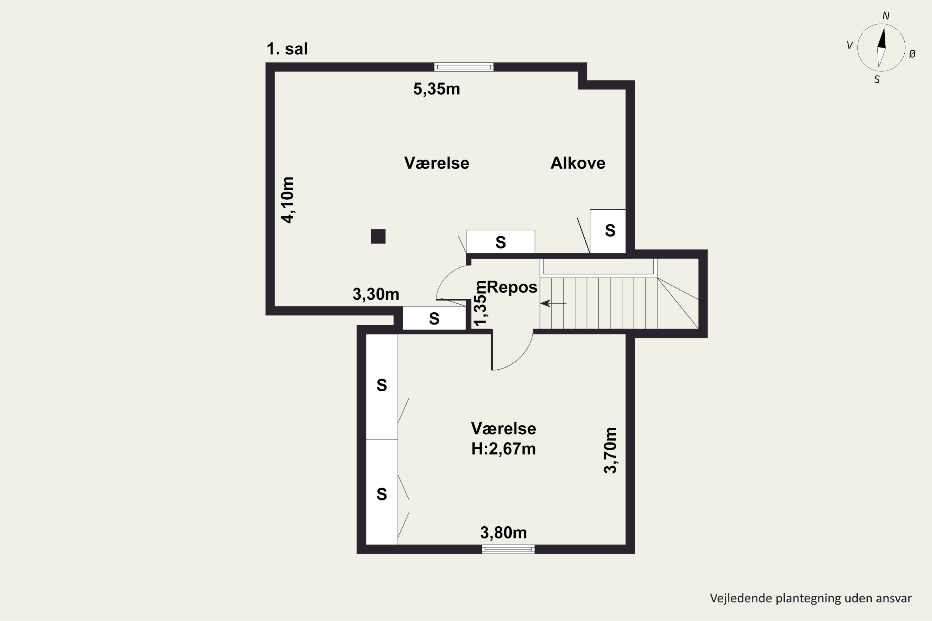 Plantegninger billede af Vestre Alle 17, 9000 Aalborg