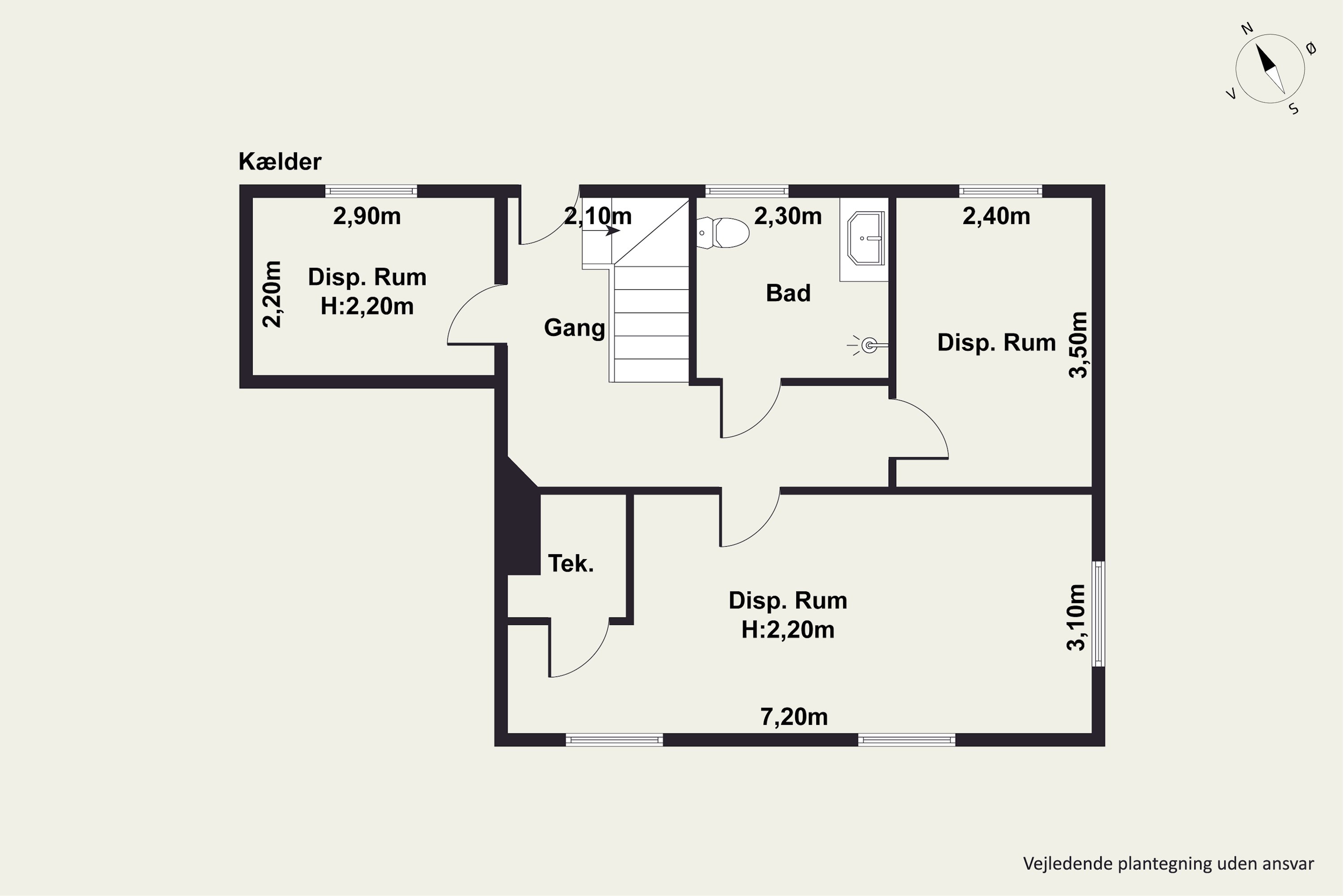 Plantegninger billede af Kildevænget 1, 2690 Karlslunde