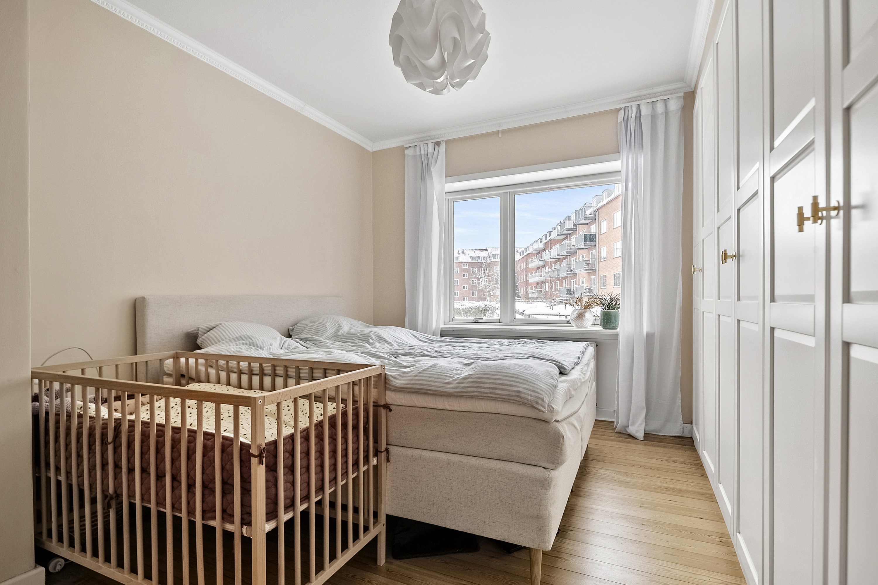 Fremhævet soveværelse billede i fuldskærmstilstand. Billede af Langelandsgade 219, st.. th., 8200 Aarhus N