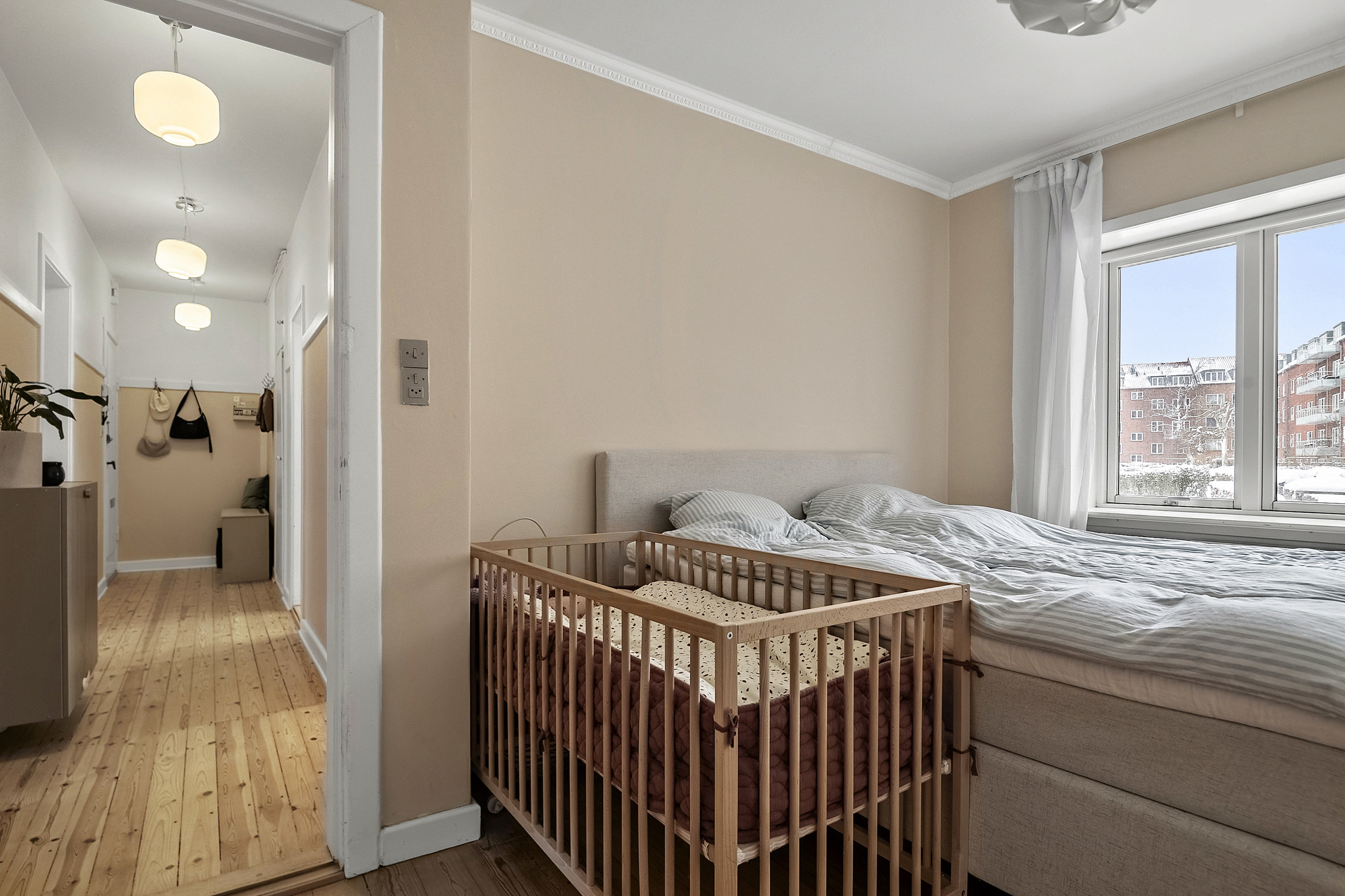 Fremhævet soveværelse billede i fuldskærmstilstand. Billede af Langelandsgade 219, st.. th., 8200 Aarhus N