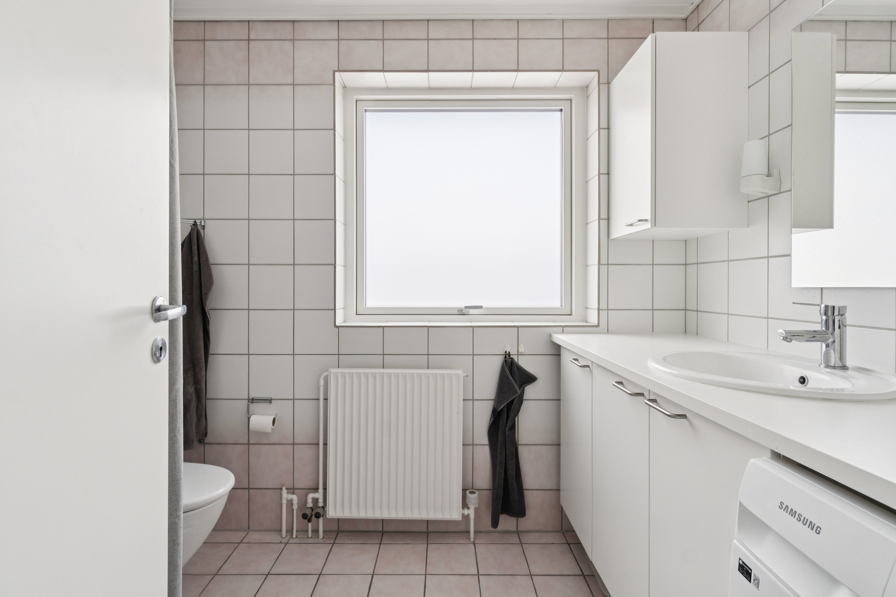 Fremhævet badeværelse billede i fuldskærmstilstand. Billede af Nørrevænge 44, 7700 Thisted