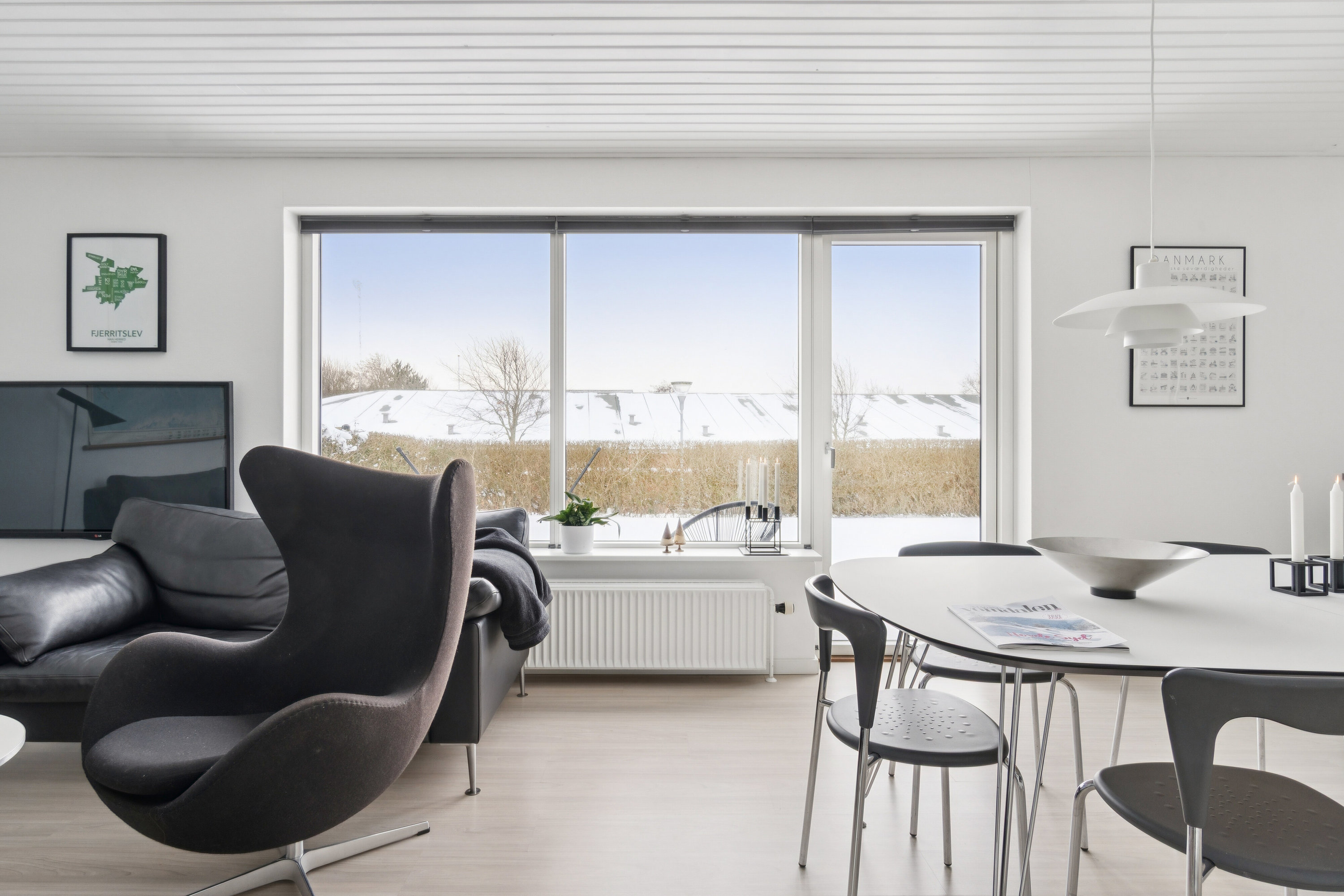 Fremhævet spisestue billede i fuldskærmstilstand. Billede af Nørrevænge 44, 7700 Thisted